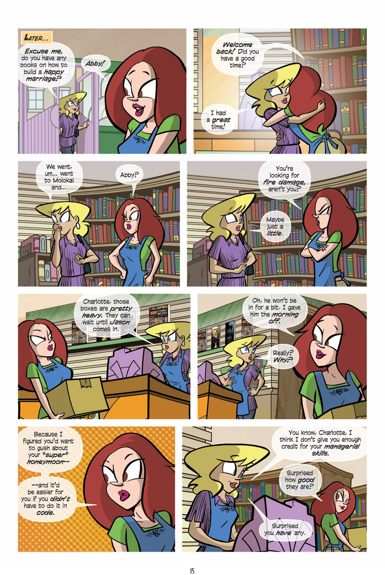 Read online Love and Capes comic -  Issue #13 - 11