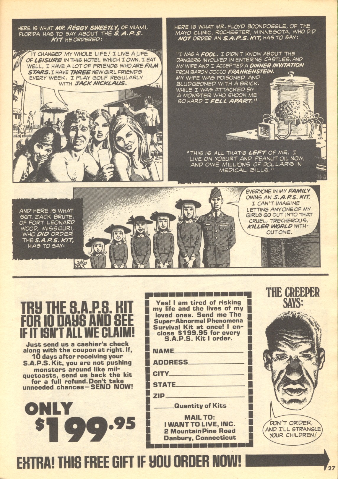 Read online Creepy (1964) comic -  Issue #79 - 27