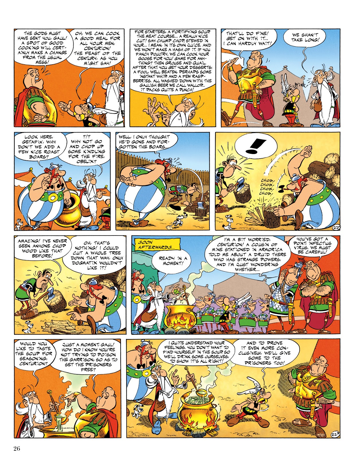 Read online Asterix comic -  Issue #25 - 27