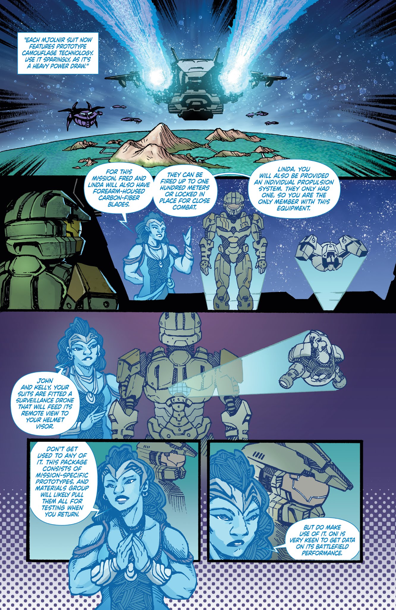 Read online Halo: Collateral Damage comic -  Issue #1 - 10