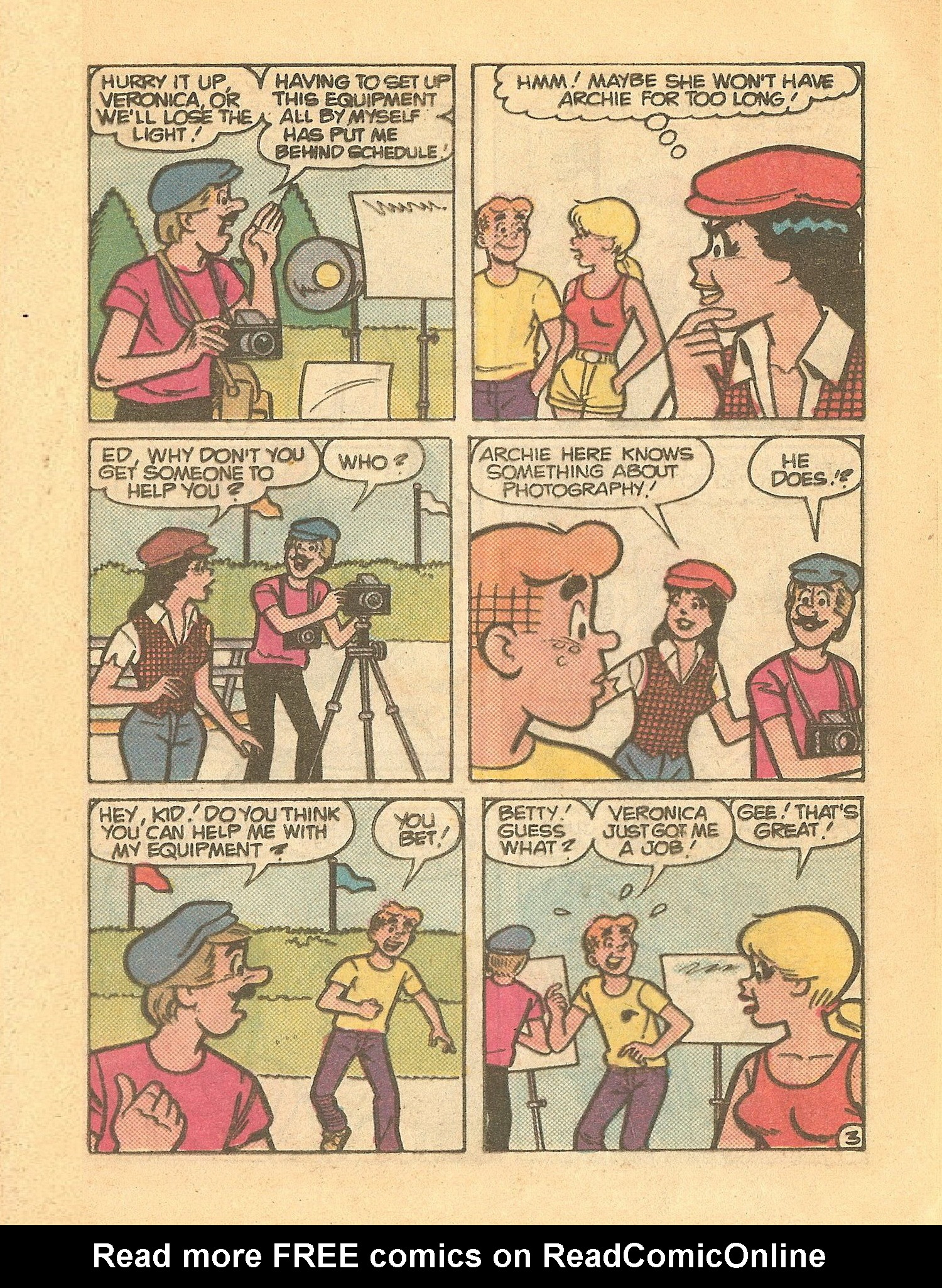 Read online Betty and Veronica Digest Magazine comic -  Issue #27 - 76