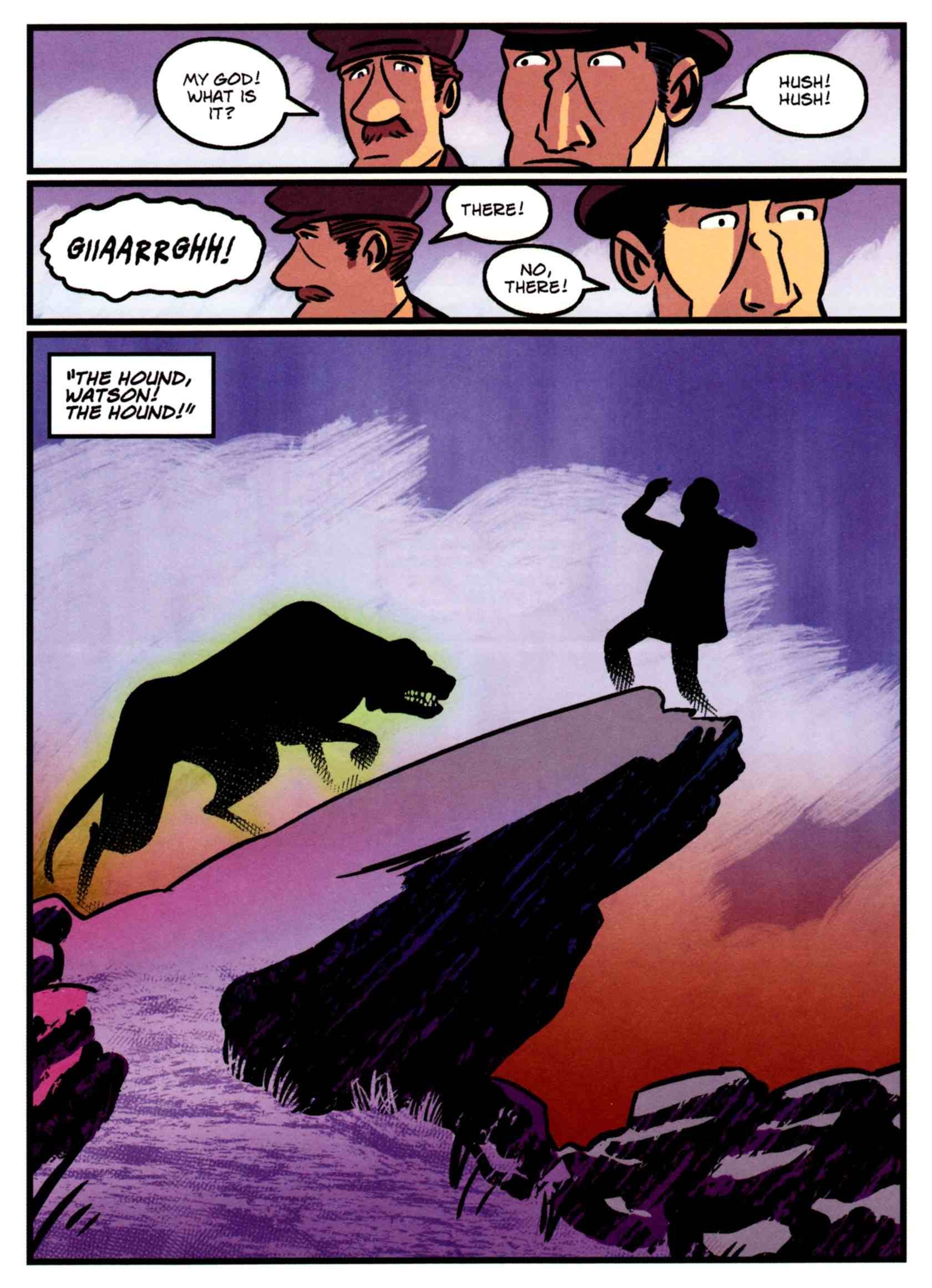 Read online The Hound of the Baskervilles (2009) comic -  Issue # TPB - 107