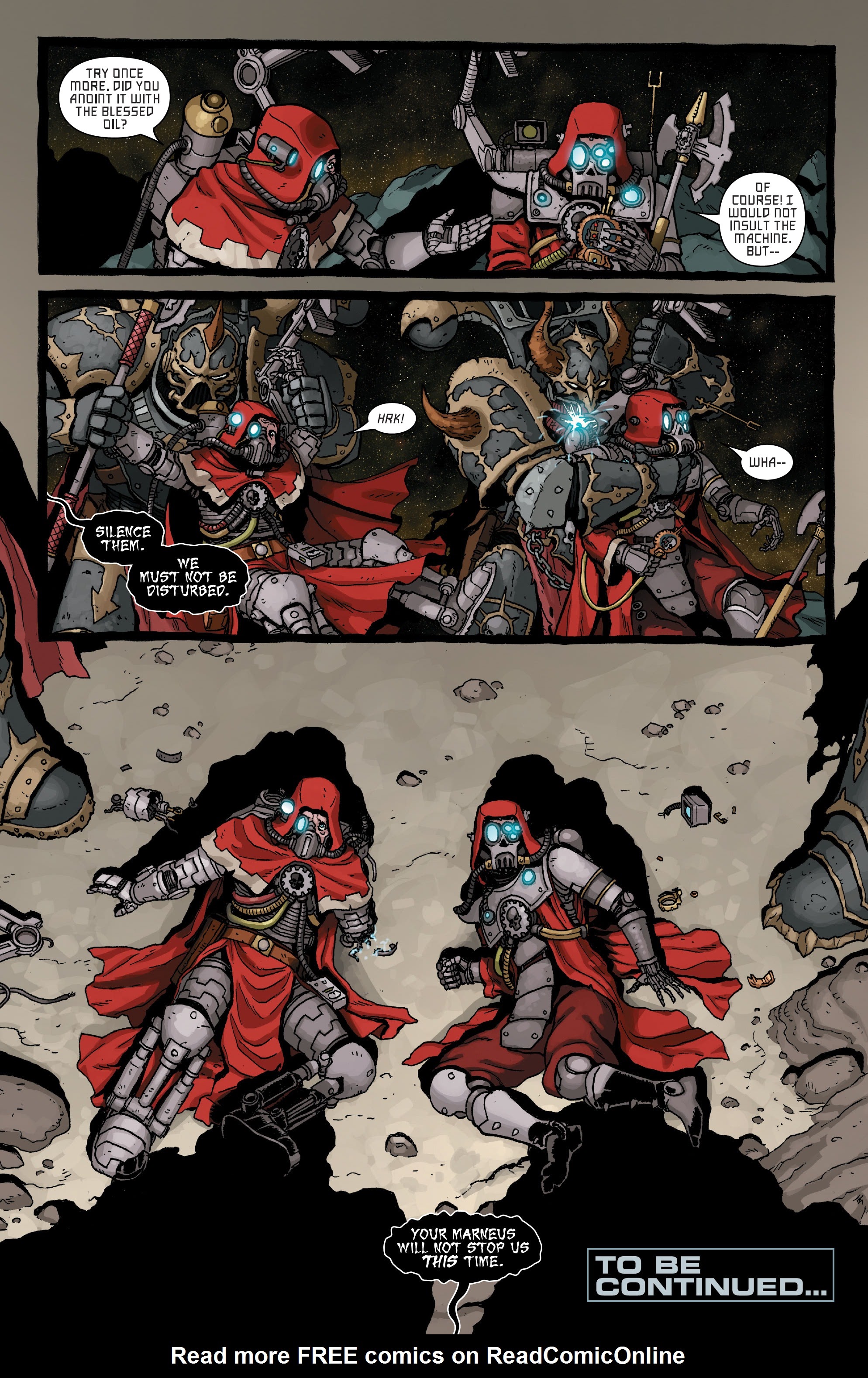 Read online Warhammer 40,000: Marneus Calgar comic -  Issue #1 - 26