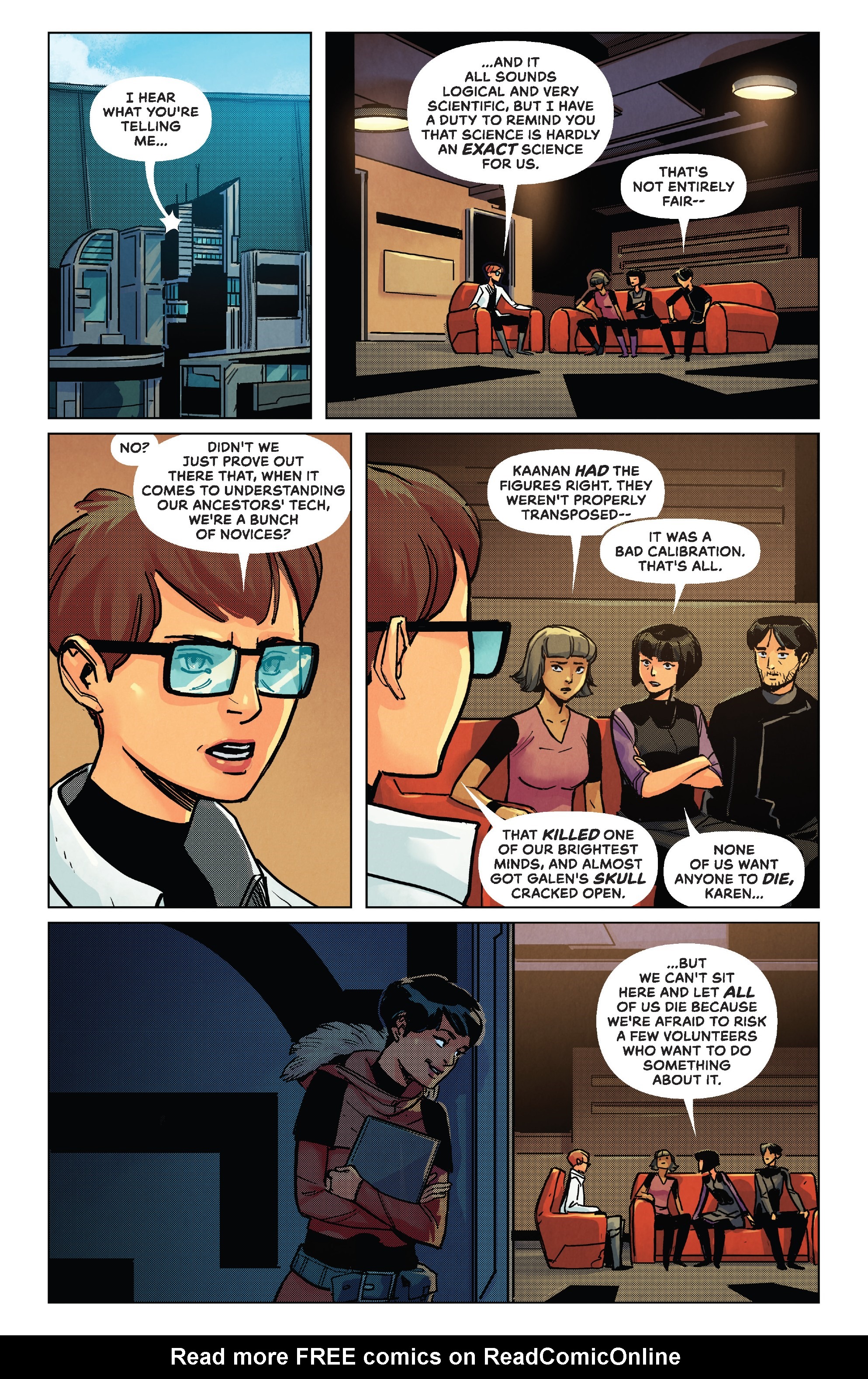 Read online Outpost Zero comic -  Issue #8 - 17
