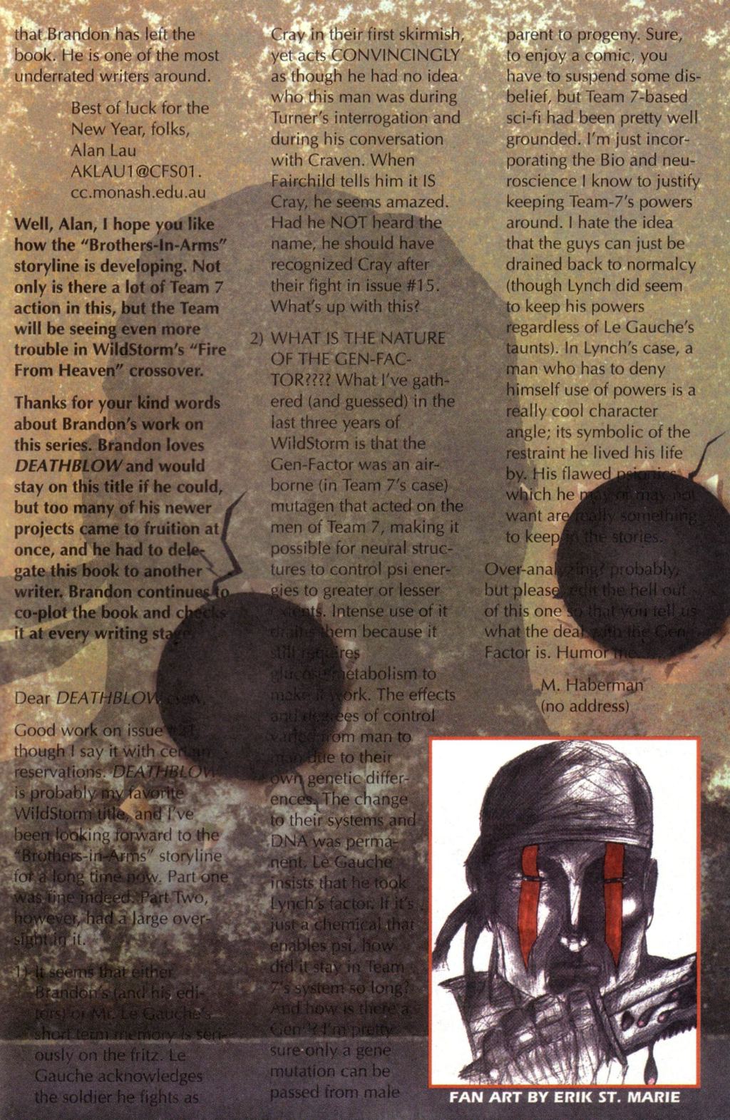 Read online Deathblow comic -  Issue #24 - 25