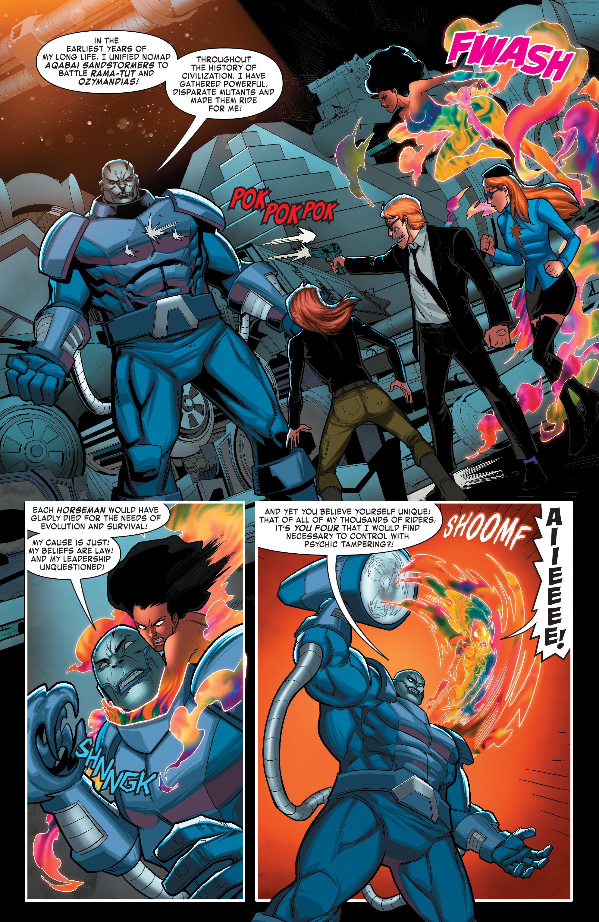 Read online Age of X-Man: Apocalypse and the X-Tracts comic -  Issue #5 - 12