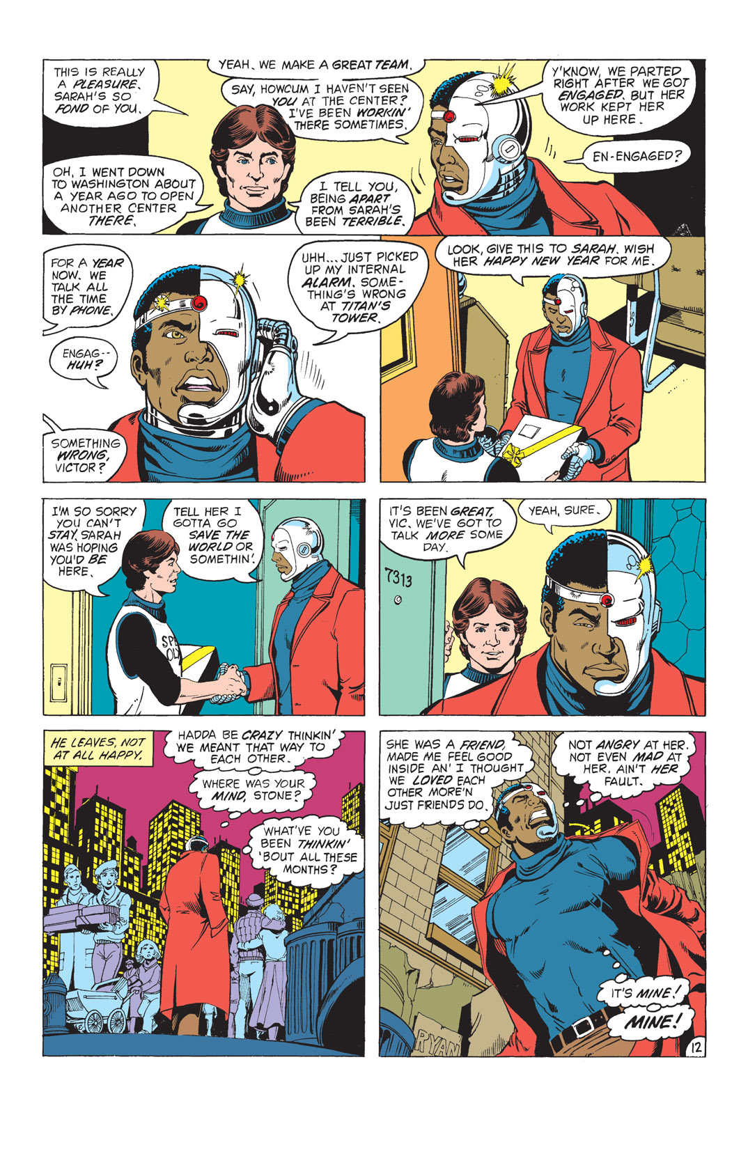 Read online The New Teen Titans (1980) comic -  Issue #30 - 13