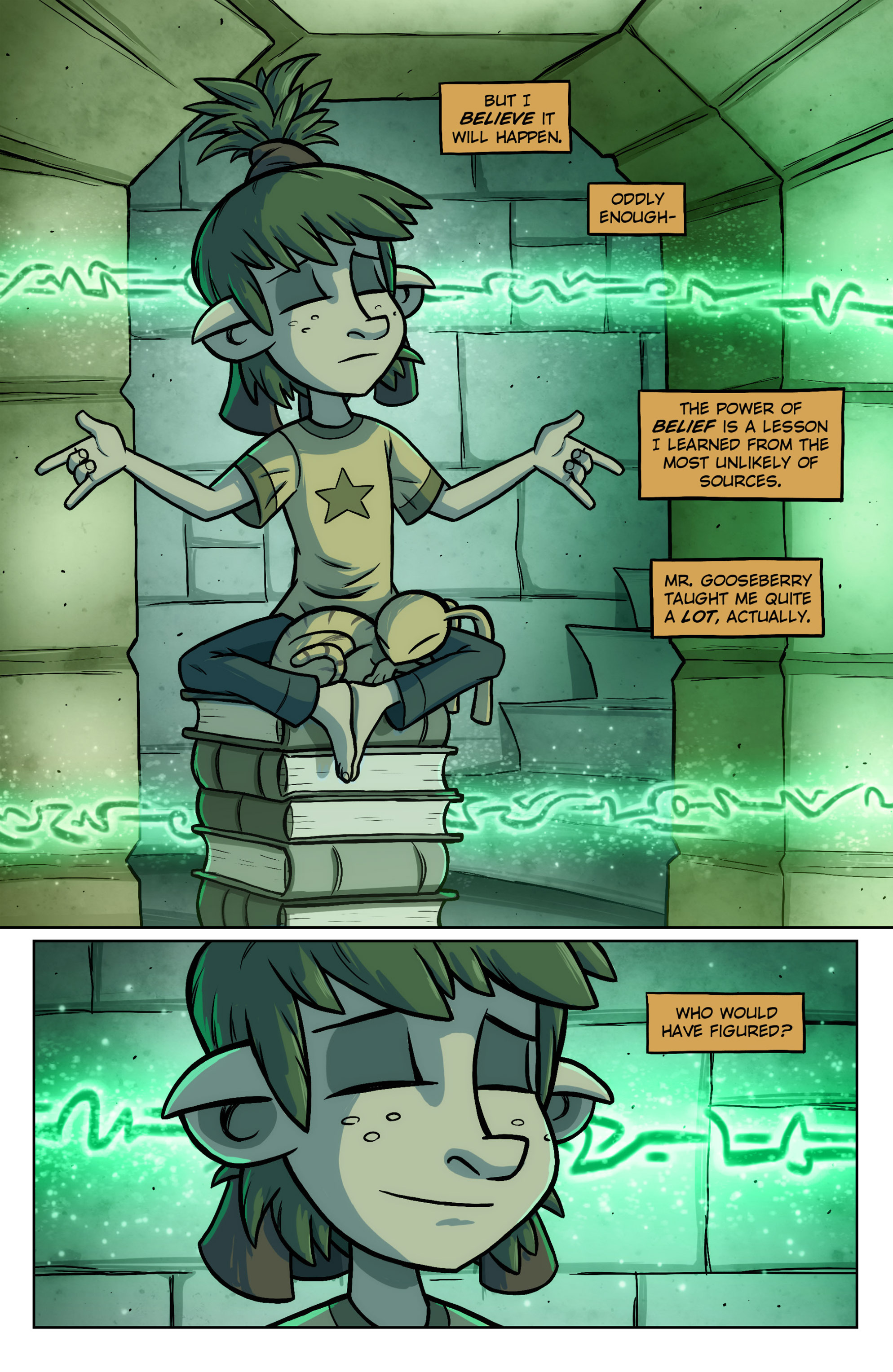 Read online Oddly Normal (2014) comic -  Issue #15 - 18