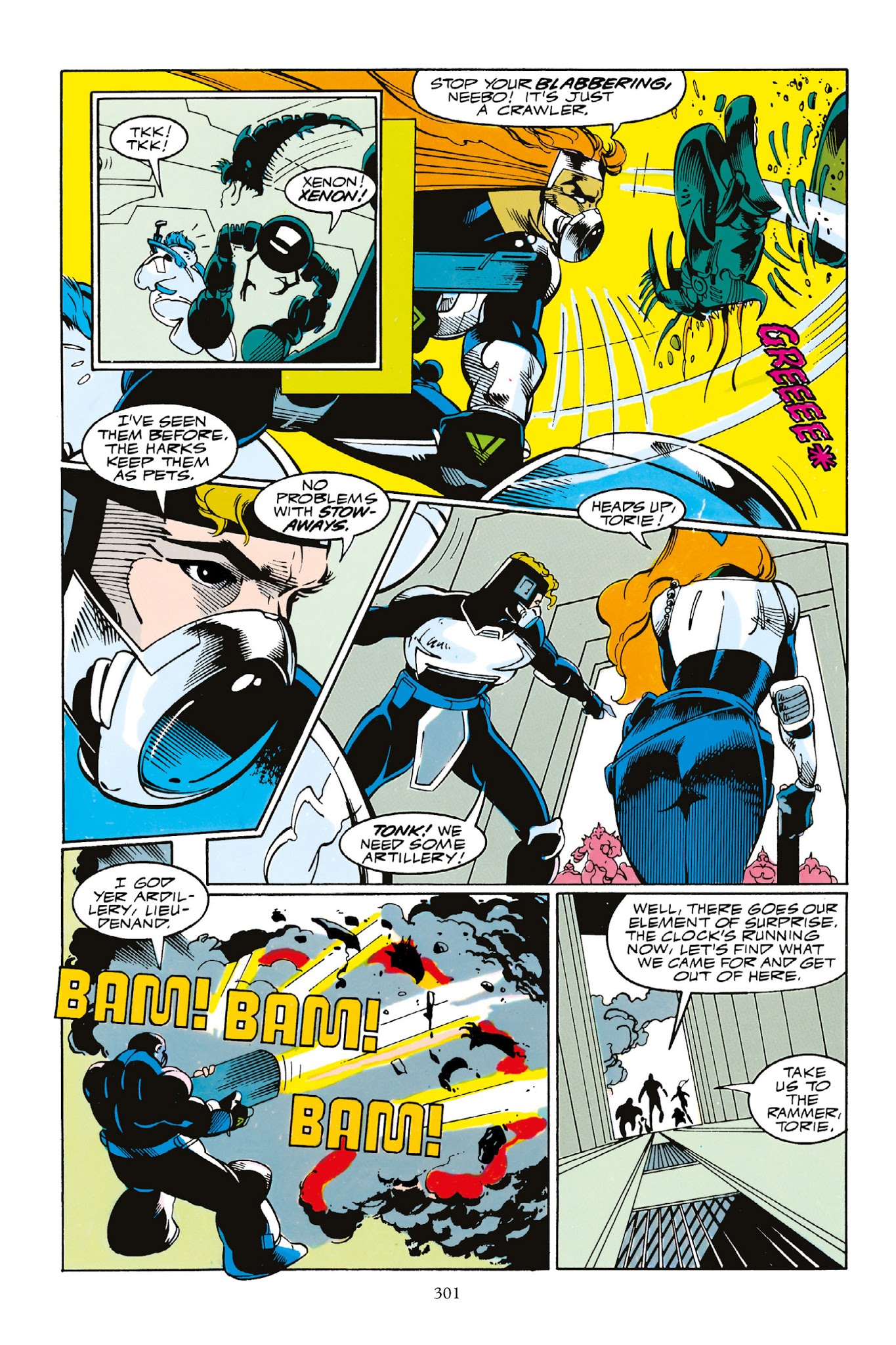 Read online Alien Legion: Dead and Buried comic -  Issue # TPB - 272