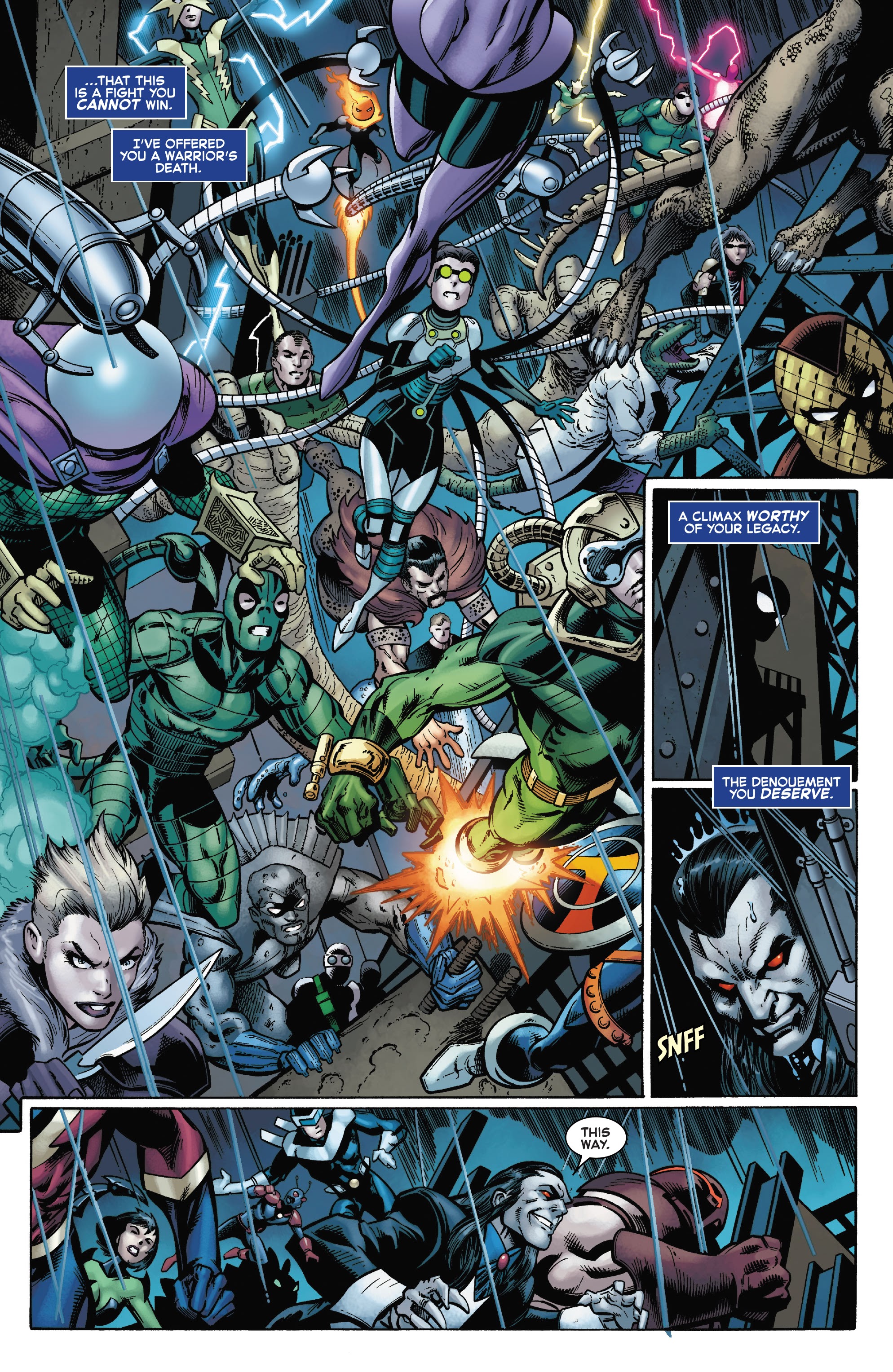 Read online Sinister War comic -  Issue #4 - 9
