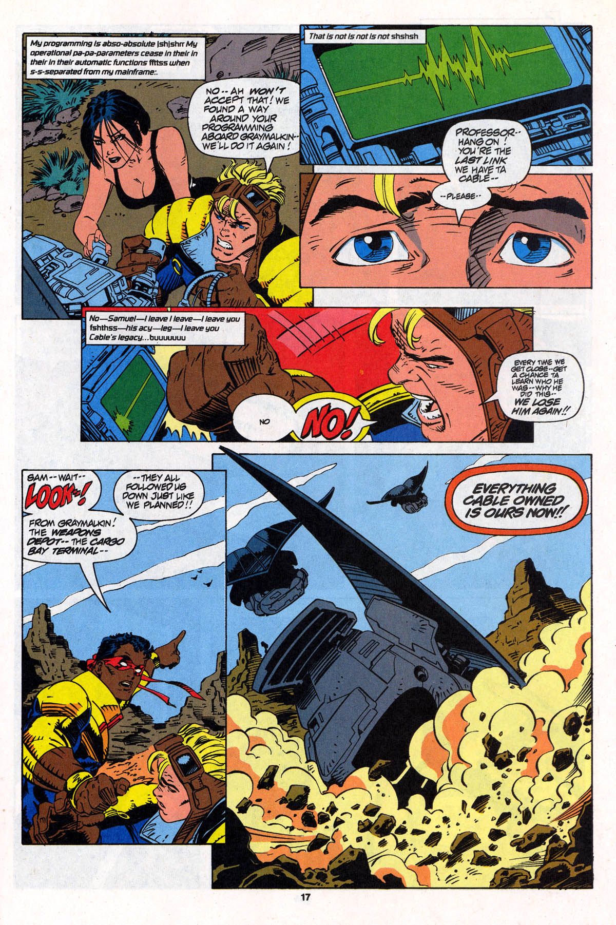 Read online X-Force (1991) comic -  Issue #22 - 18