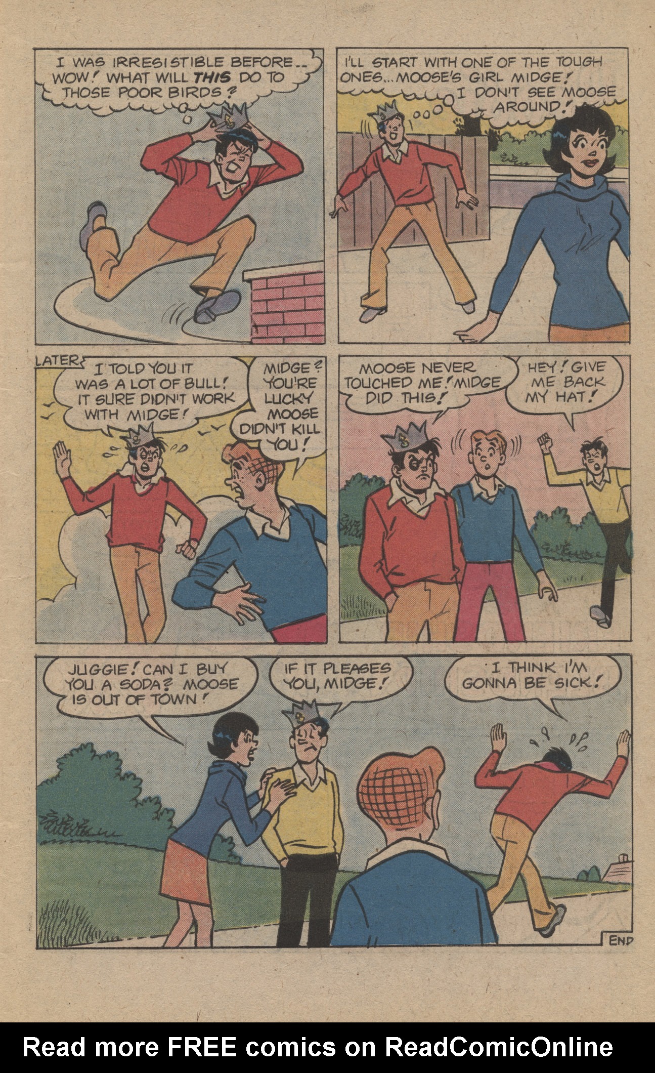 Read online Reggie and Me (1966) comic -  Issue #111 - 7