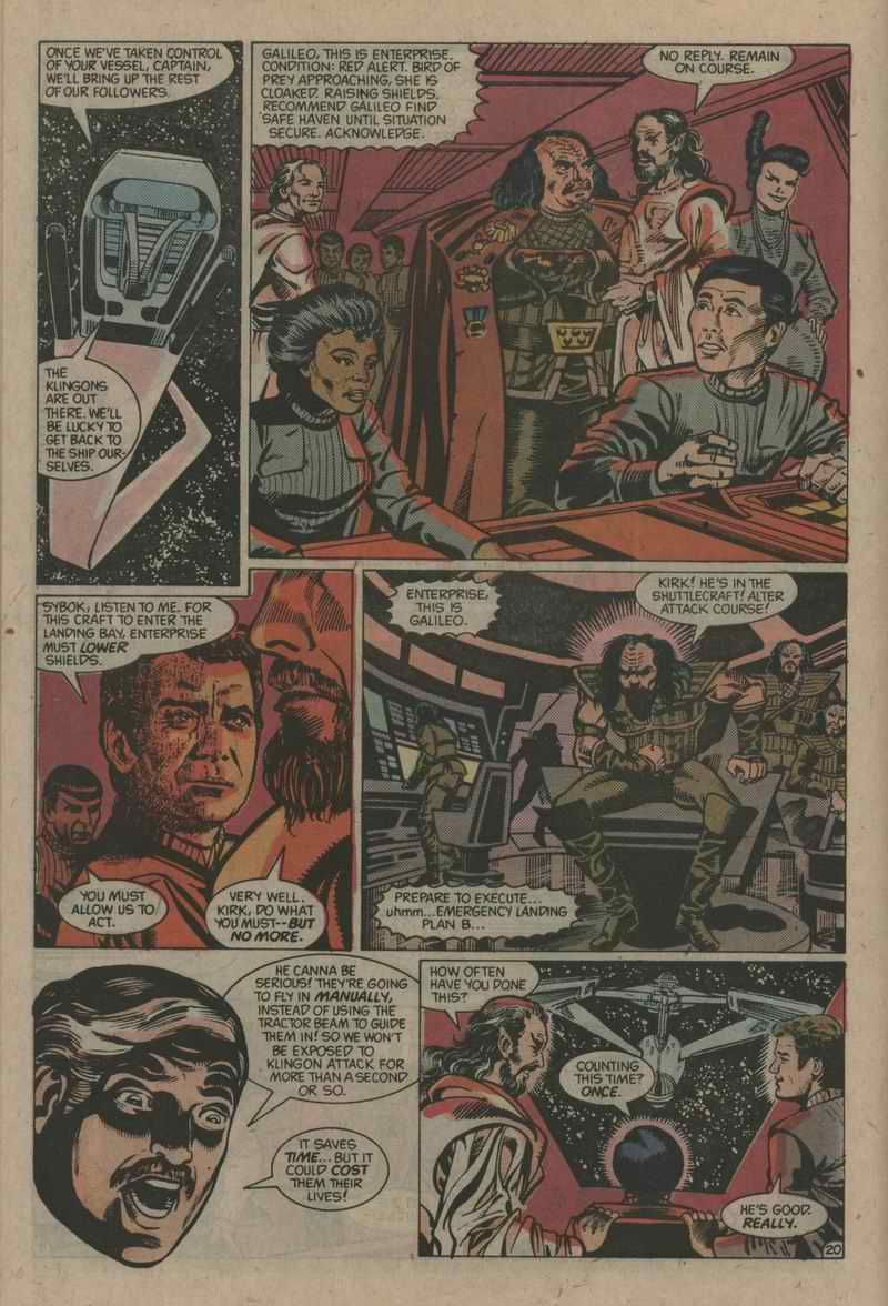 Read online Star Trek V: The Final Frontier comic -  Issue # Full - 22