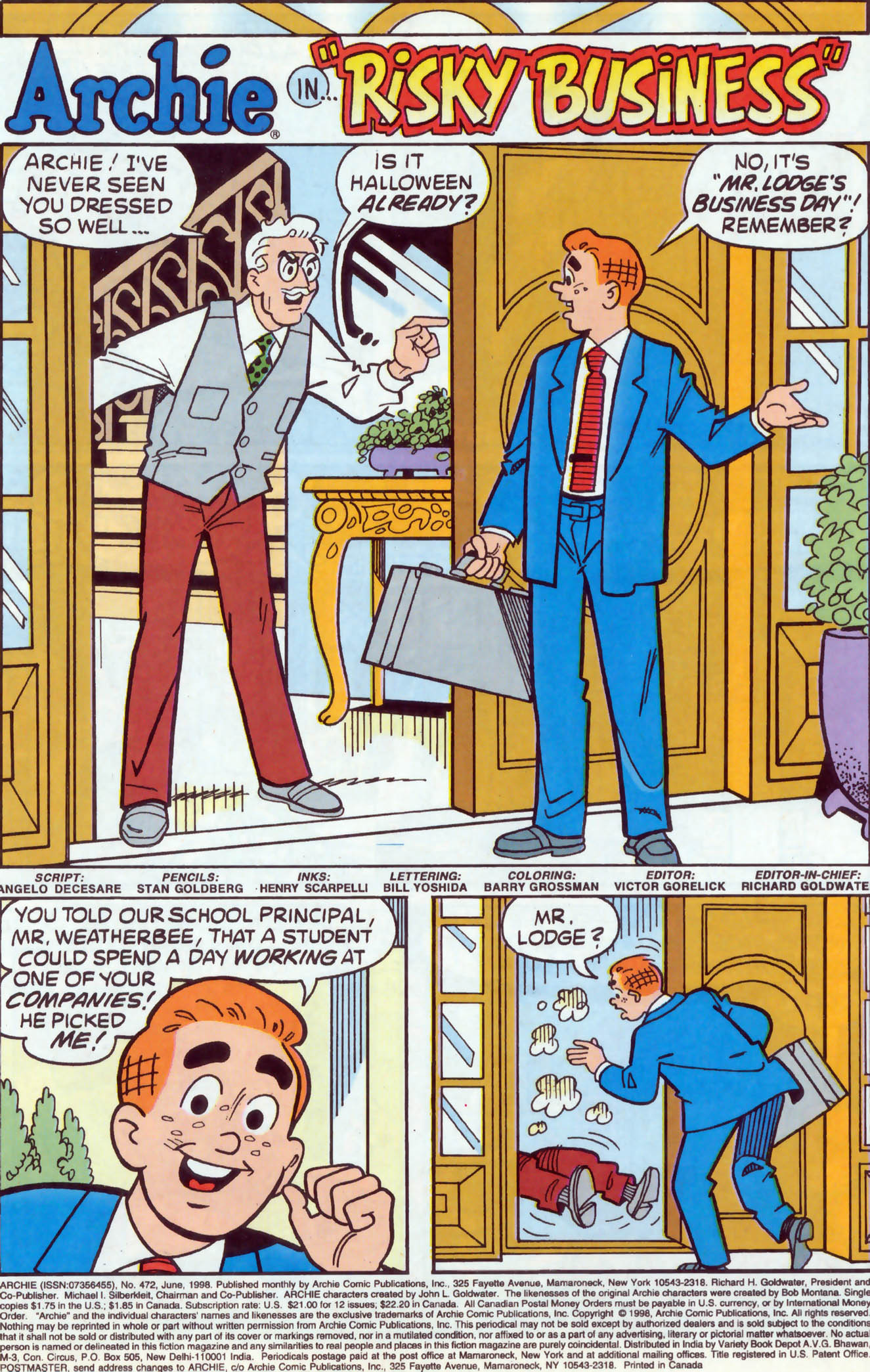 Read online Archie (1960) comic -  Issue #472 - 2