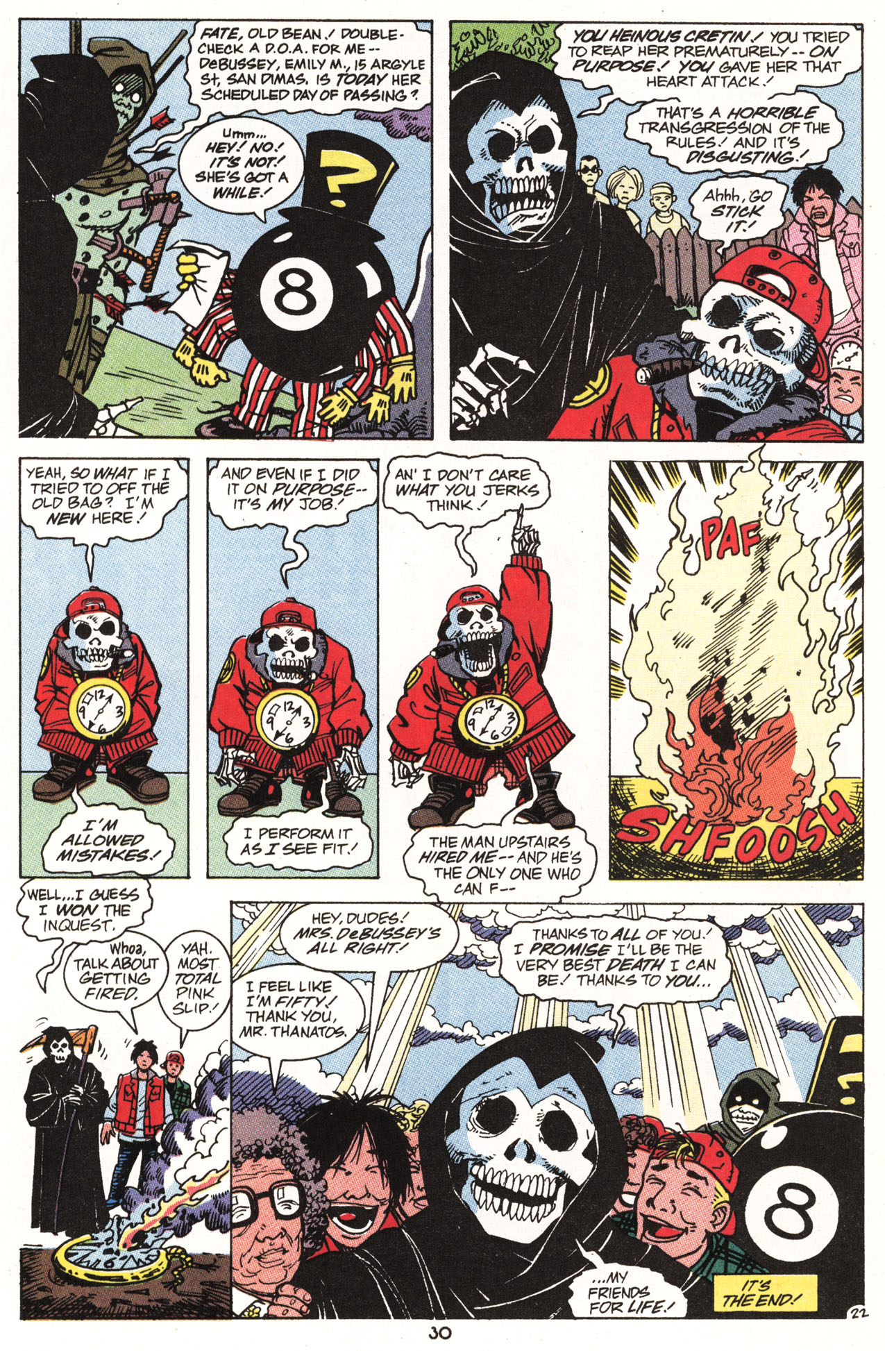 Read online Bill & Ted's Excellent Comic Book comic -  Issue #9 - 32