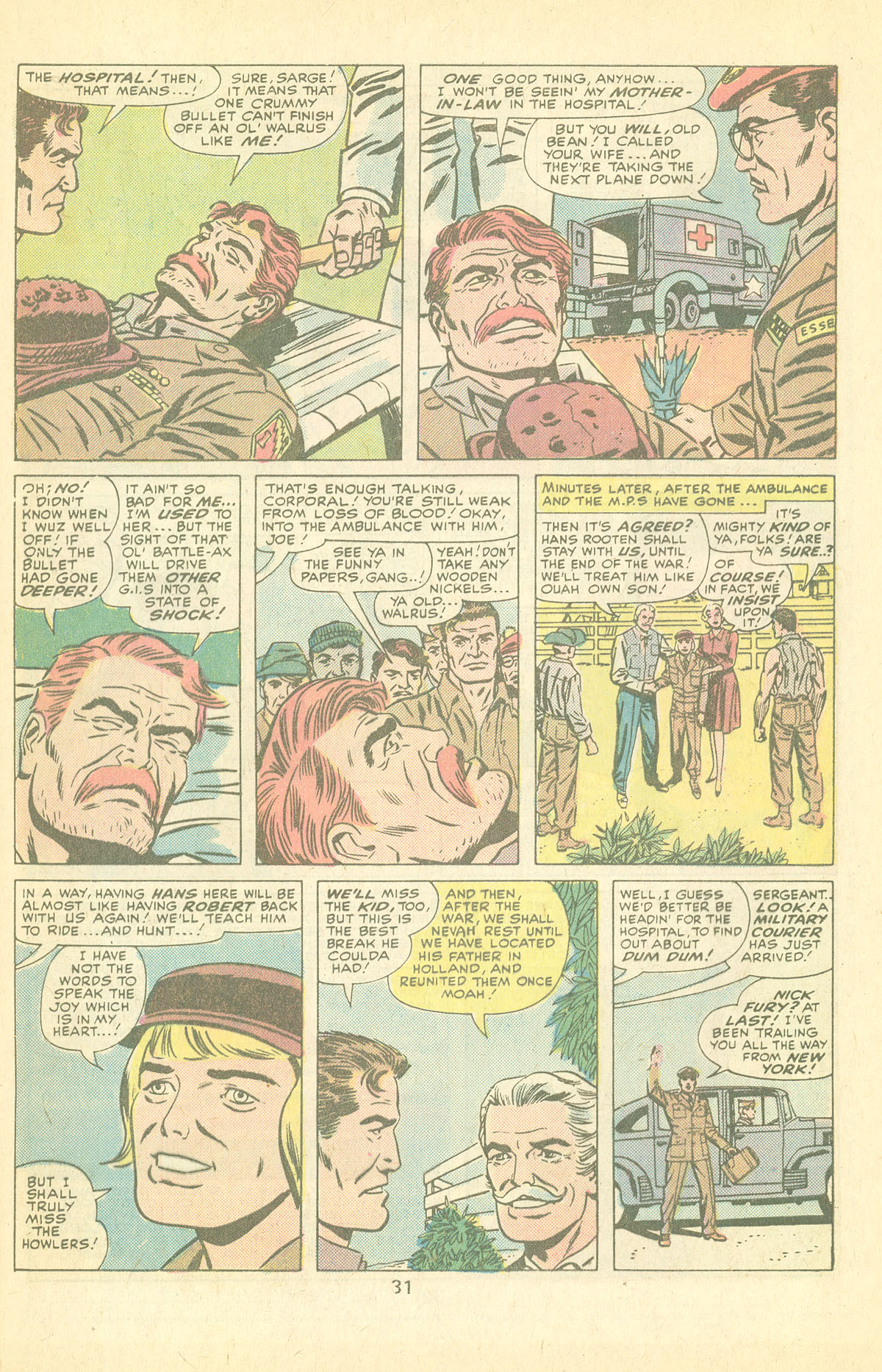 Read online Sgt. Fury comic -  Issue #126 - 33