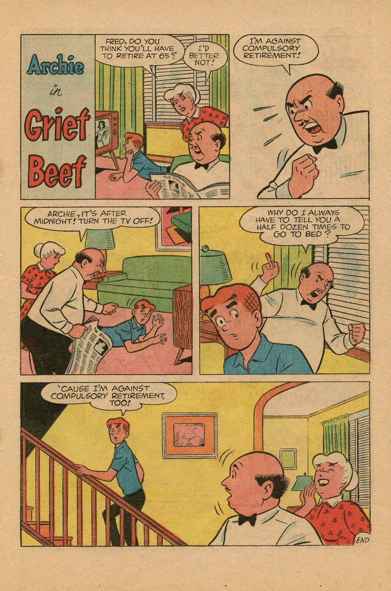 Read online Archie's Joke Book Magazine comic -  Issue #105 - 13