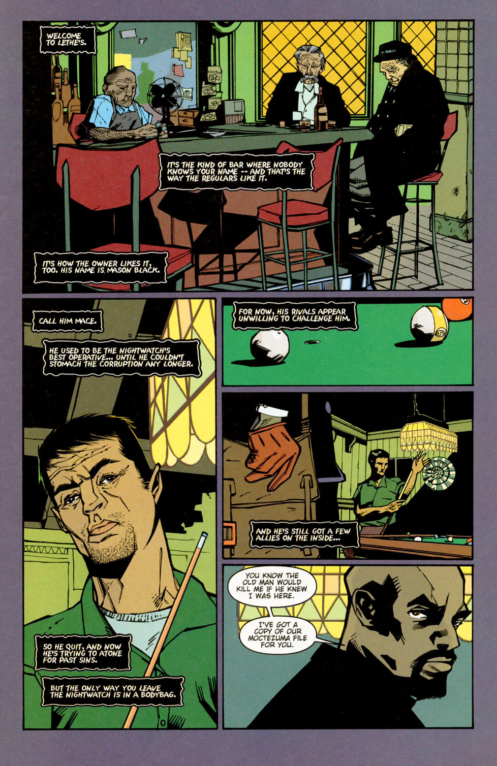 Read online Nightfall: The Black Chronicles comic -  Issue #1 - 6