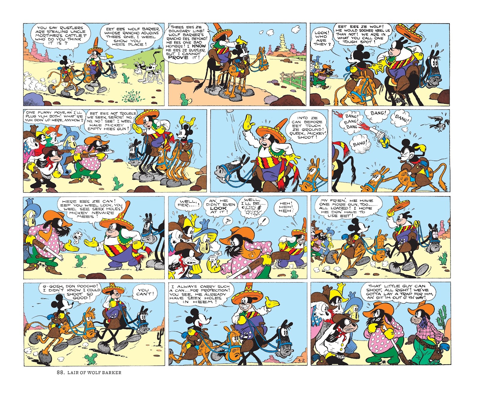 Walt Disney's Mickey Mouse Color Sundays issue TPB 1 (Part 1) - Page 88