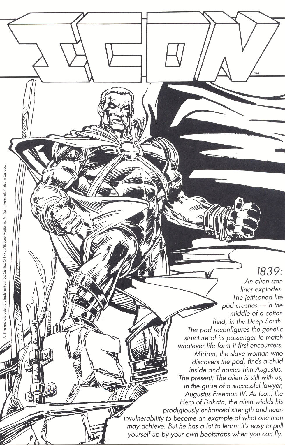 Read online Icon comic -  Issue #10 - 2