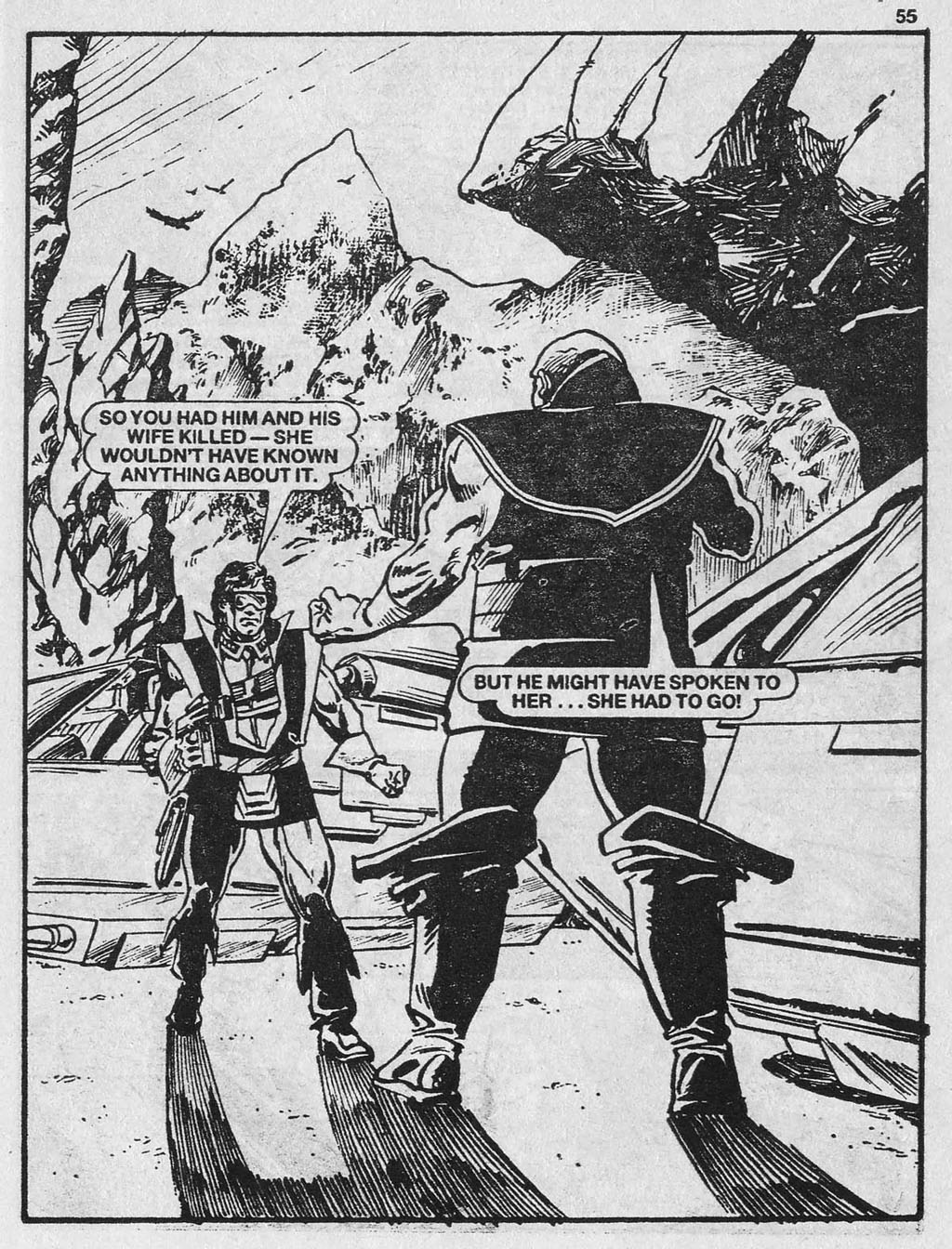Read online Starblazer comic -  Issue #258 - 55