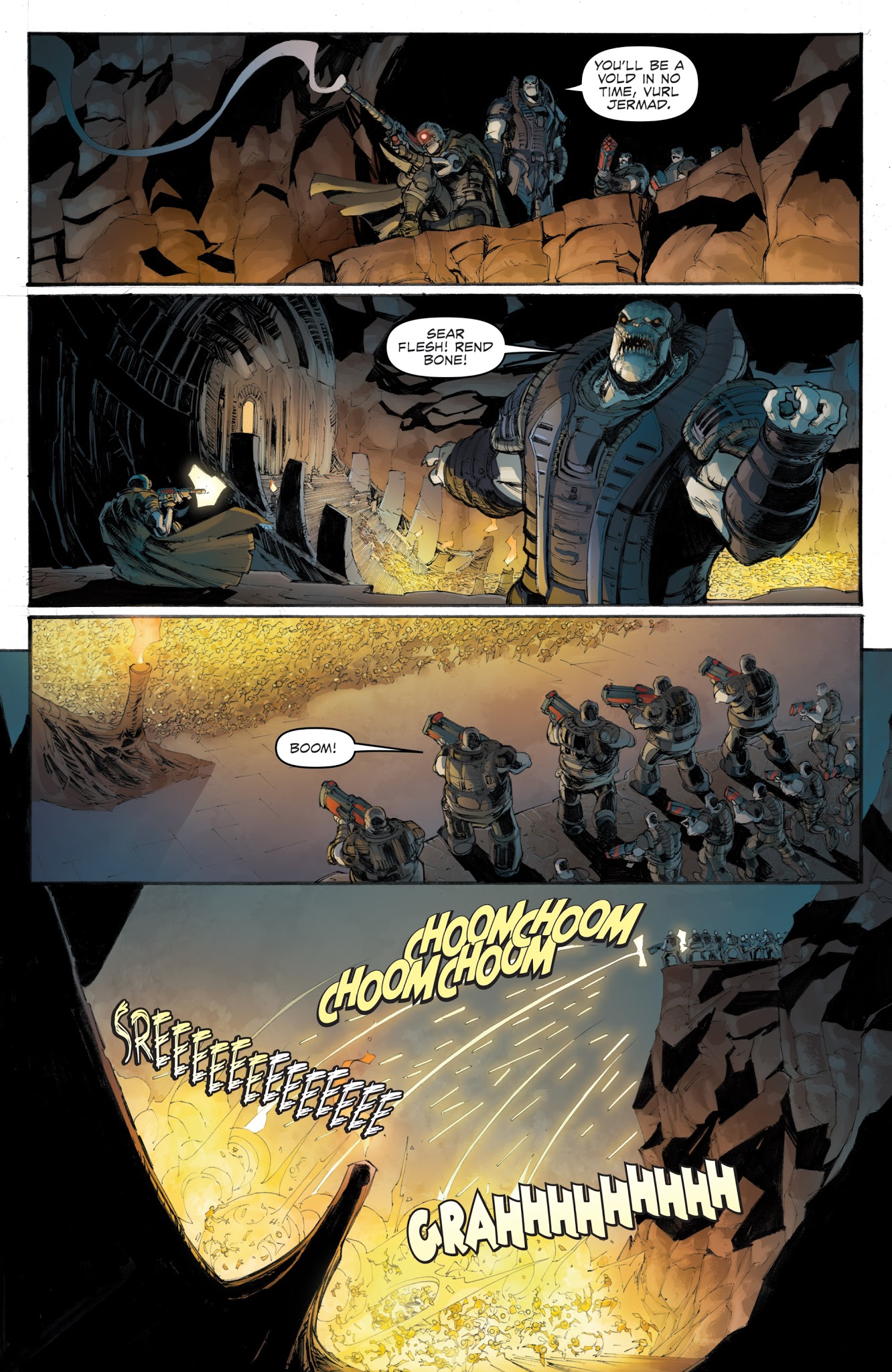 Read online Gears of War: The Rise of RAAM comic -  Issue #3 - 5