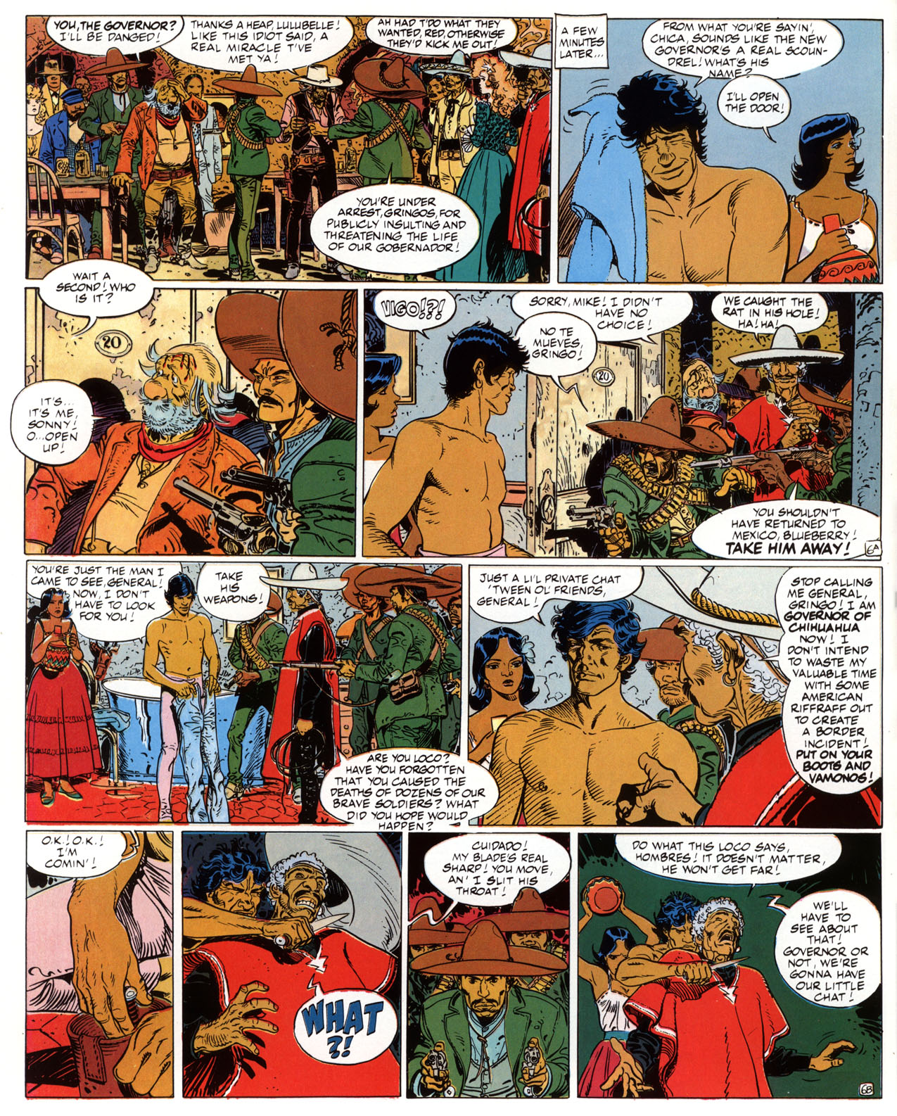 Read online Epic Graphic Novel: Blueberry comic -  Issue #5 - 12