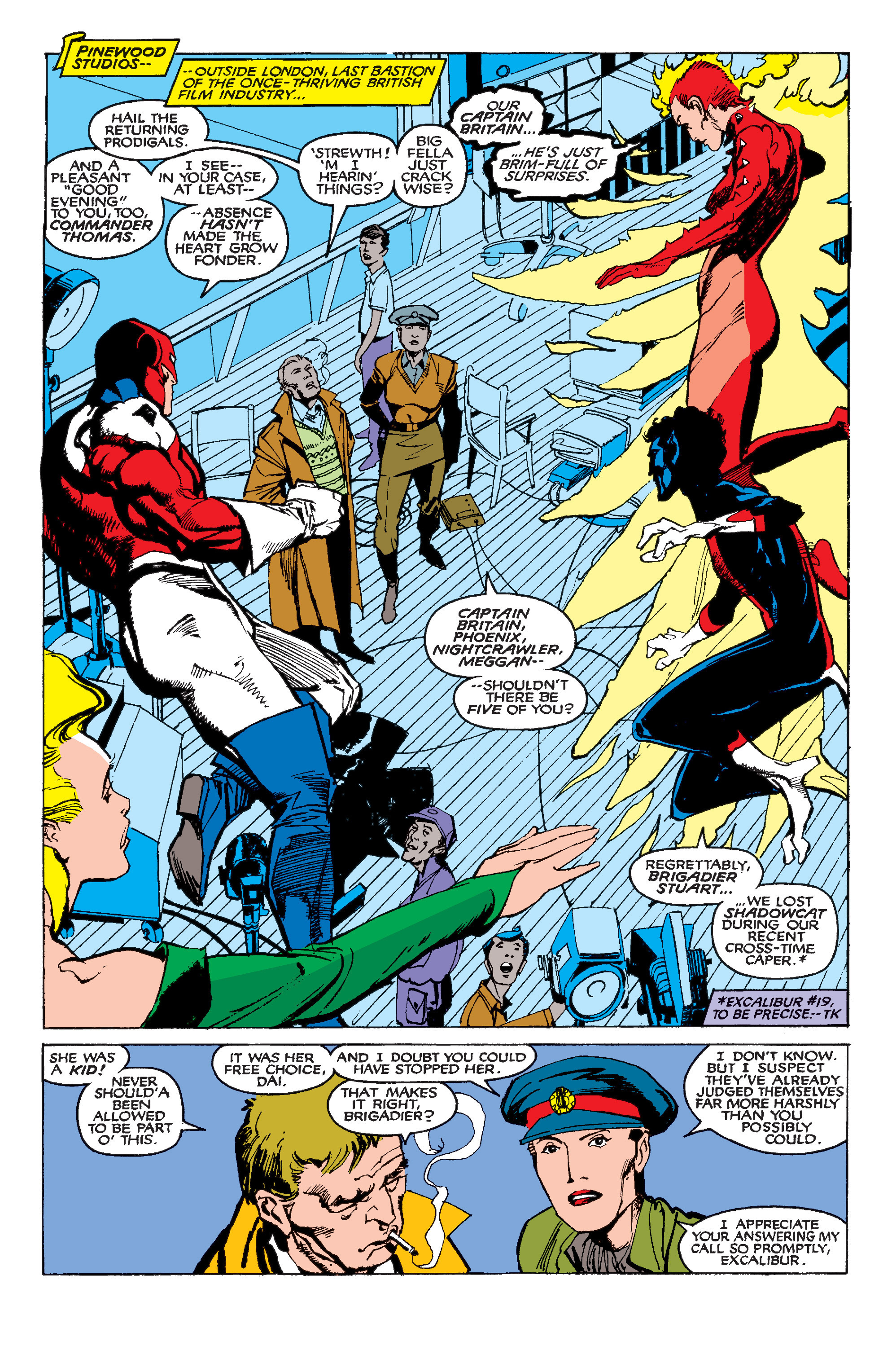 Read online Excalibur (1988) comic -  Issue #27 - 7