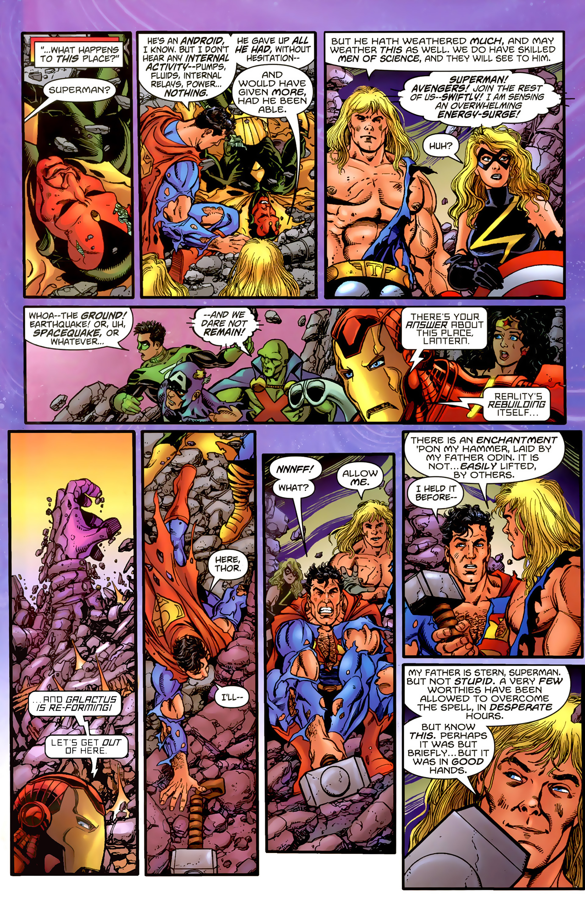 Read online JLA/Avengers comic -  Issue #4 - 44