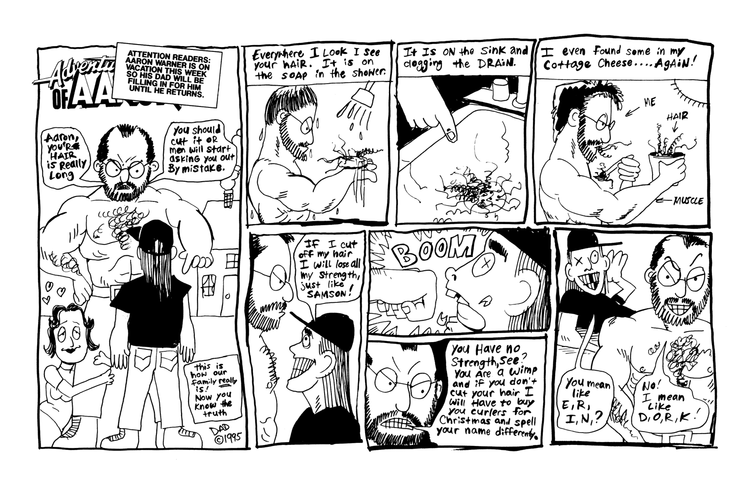 Read online Aaron Strips comic -  Issue #4 - 22