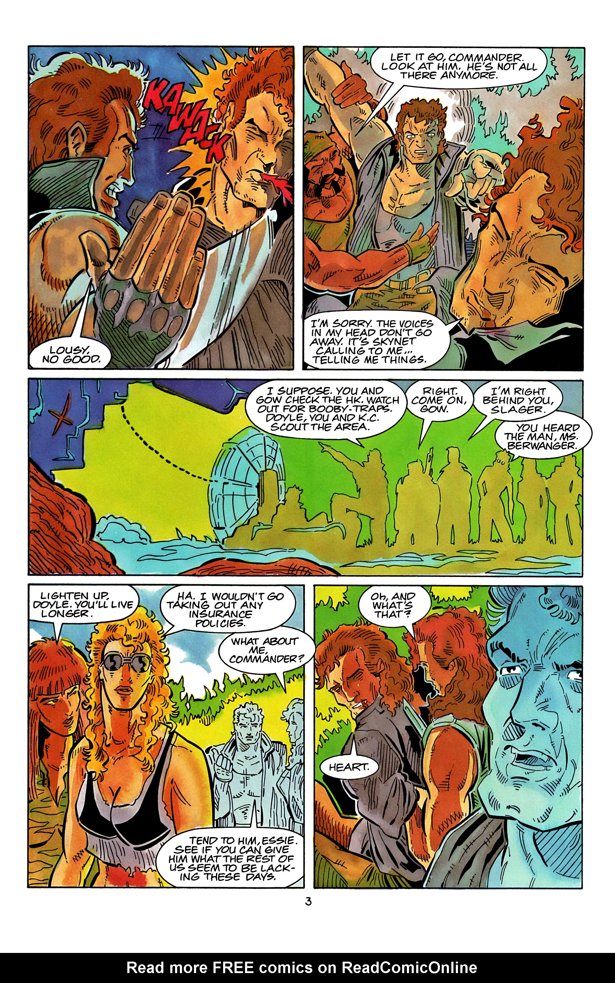 Read online The Terminator (1988) comic -  Issue #9 - 5