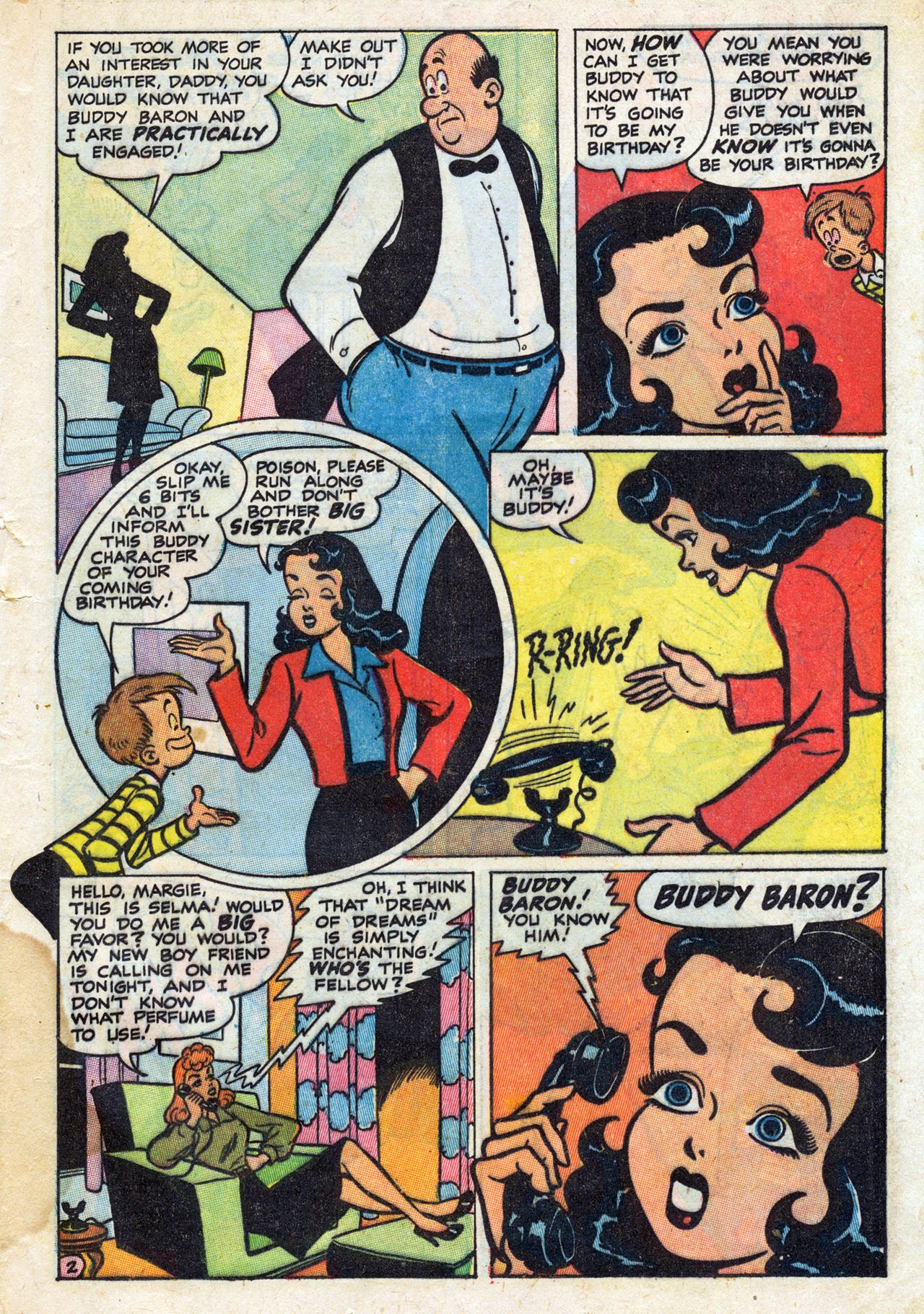 Read online Willie Comics (1946) comic -  Issue #8 - 36