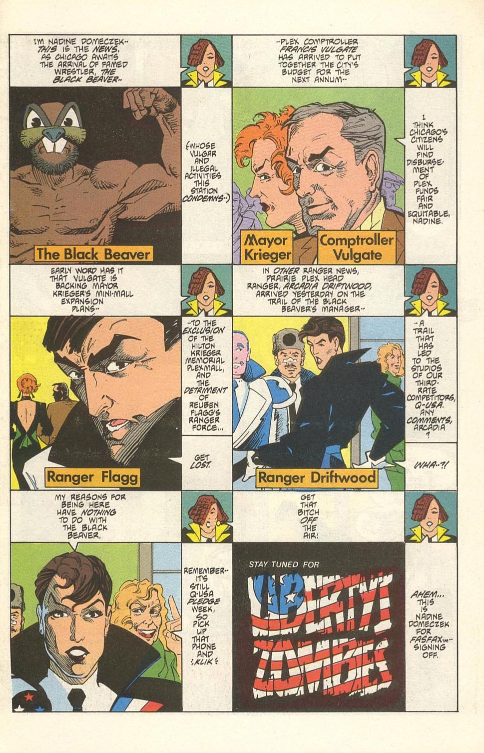 Read online American Flagg! comic -  Issue #32 - 3