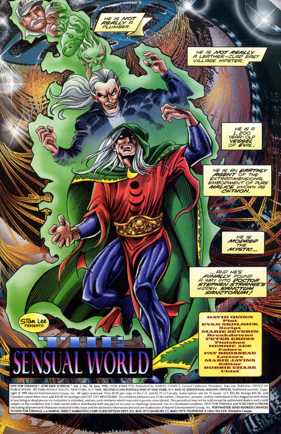 Read online Doctor Strange: Sorcerer Supreme comic -  Issue #78 - 2