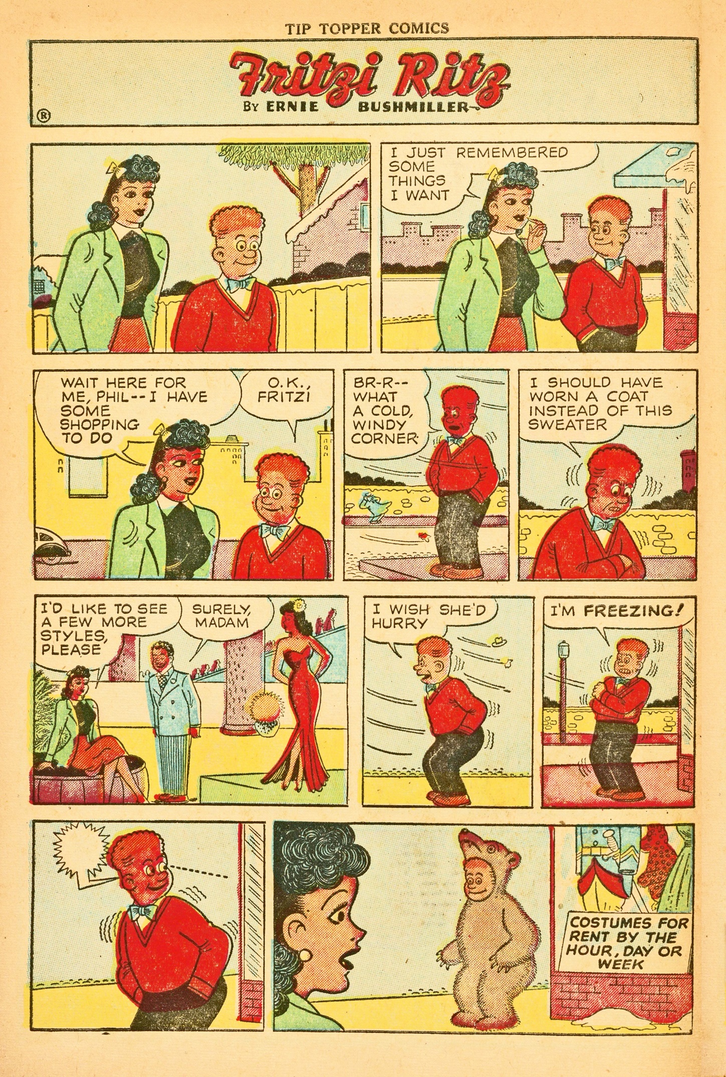 Read online Tip Topper Comics comic -  Issue #21 - 6