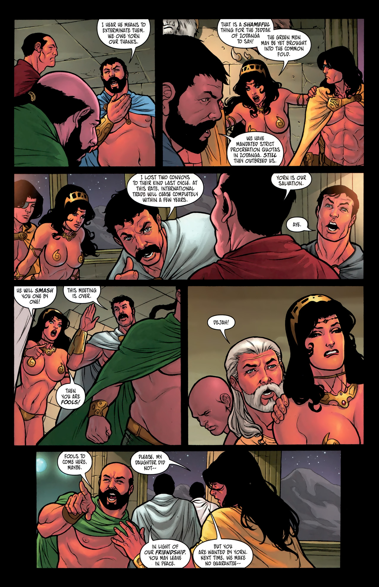 Read online Warlord Of Mars: Dejah Thoris comic -  Issue #4 - 5