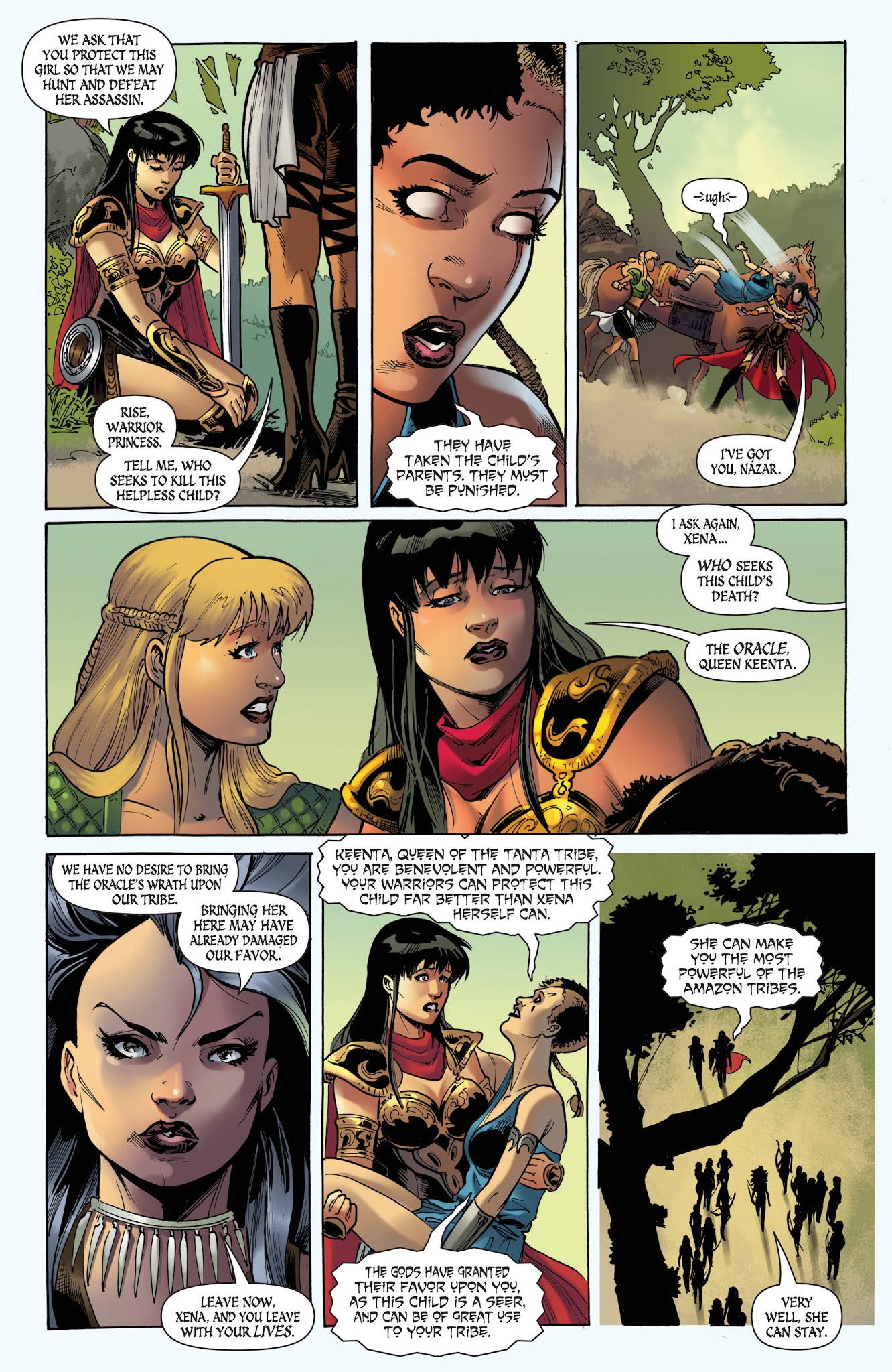 Read online Xena: Warrior Princess (2018) comic -  Issue #7 - 21