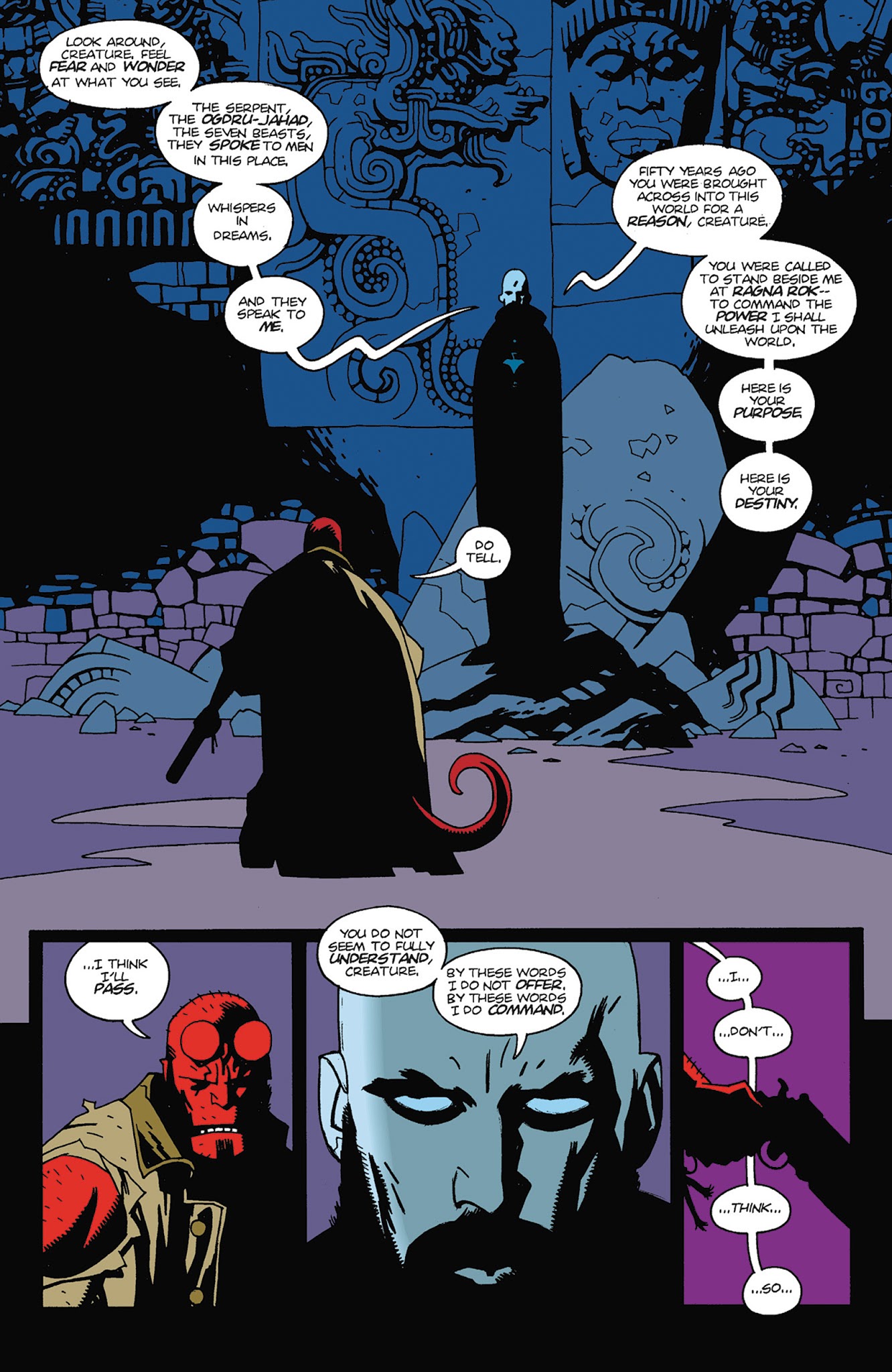 Read online Hellboy: Seed of Destruction comic -  Issue # _TPB - 64