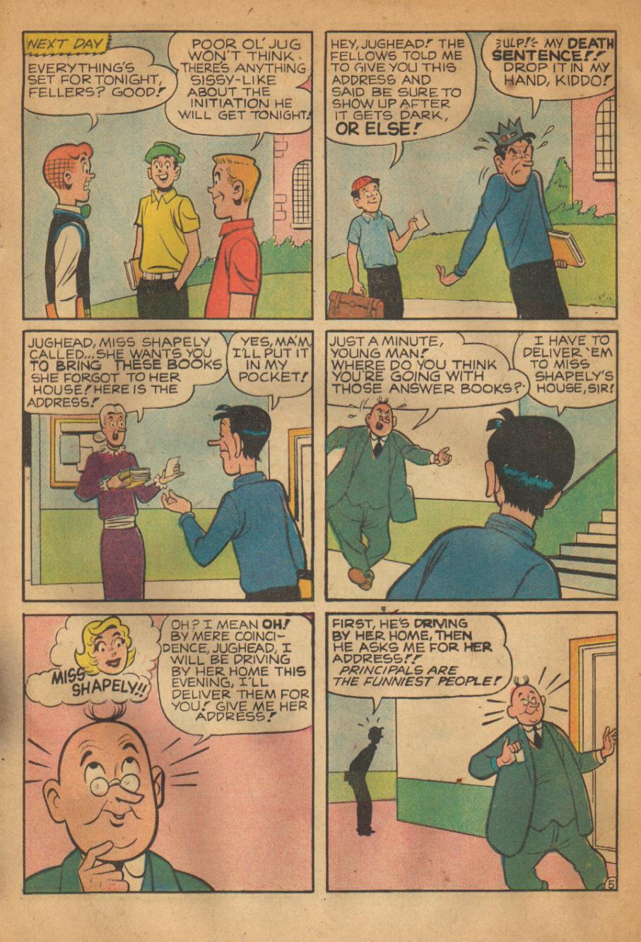 Read online Archie's Pal Jughead comic -  Issue #68 - 17
