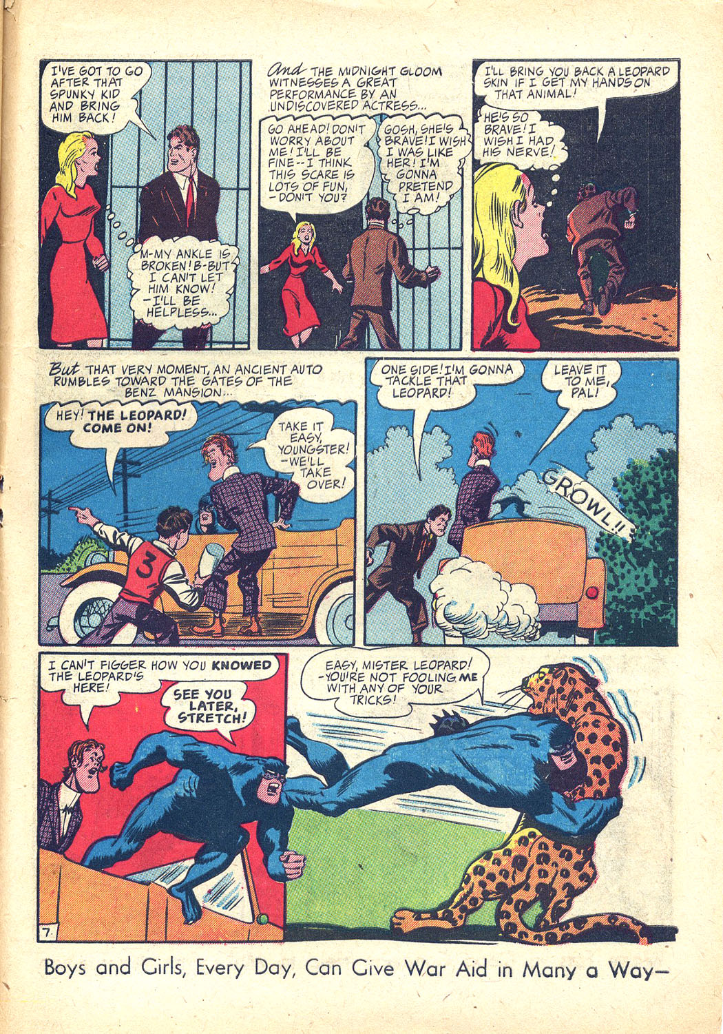 Read online Sensation (Mystery) Comics comic -  Issue #34 - 47