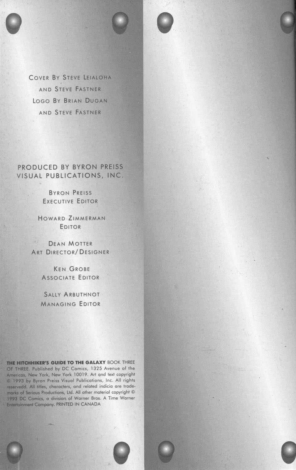 Read online Hitchhiker's Guide to the Galaxy comic -  Issue #3 - 2