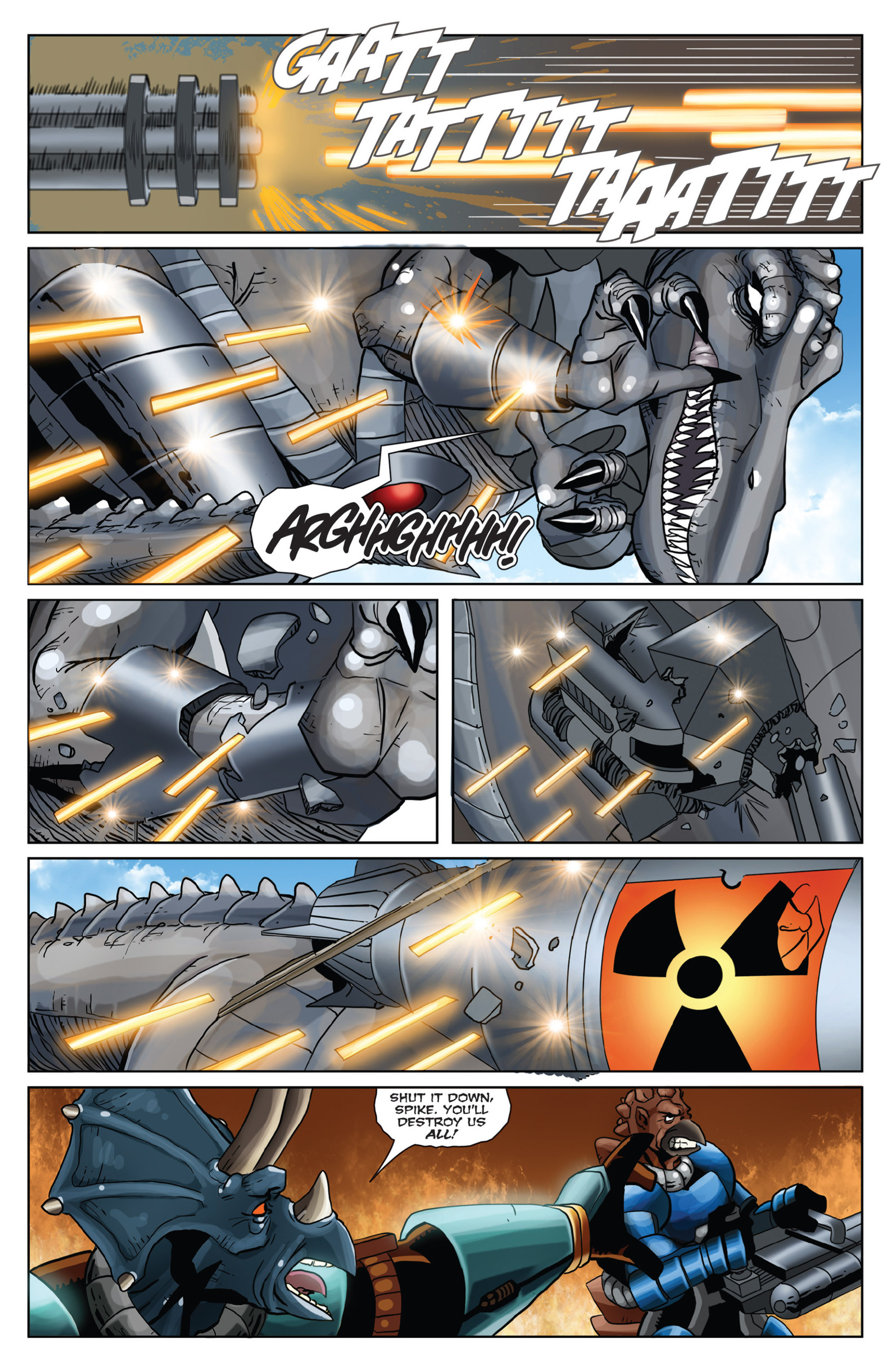 Read online Jurassic StrikeForce 5 comic -  Issue #5 - 15