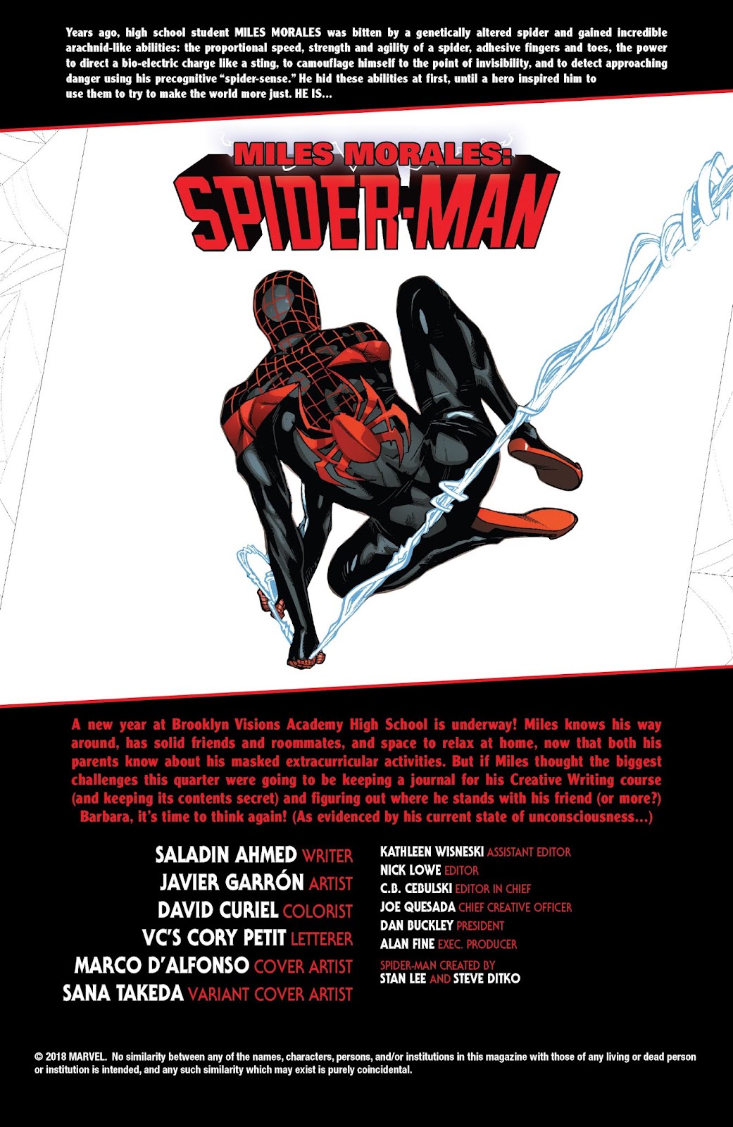 Miles Morales: Spider-Man issue 2 - Page 3