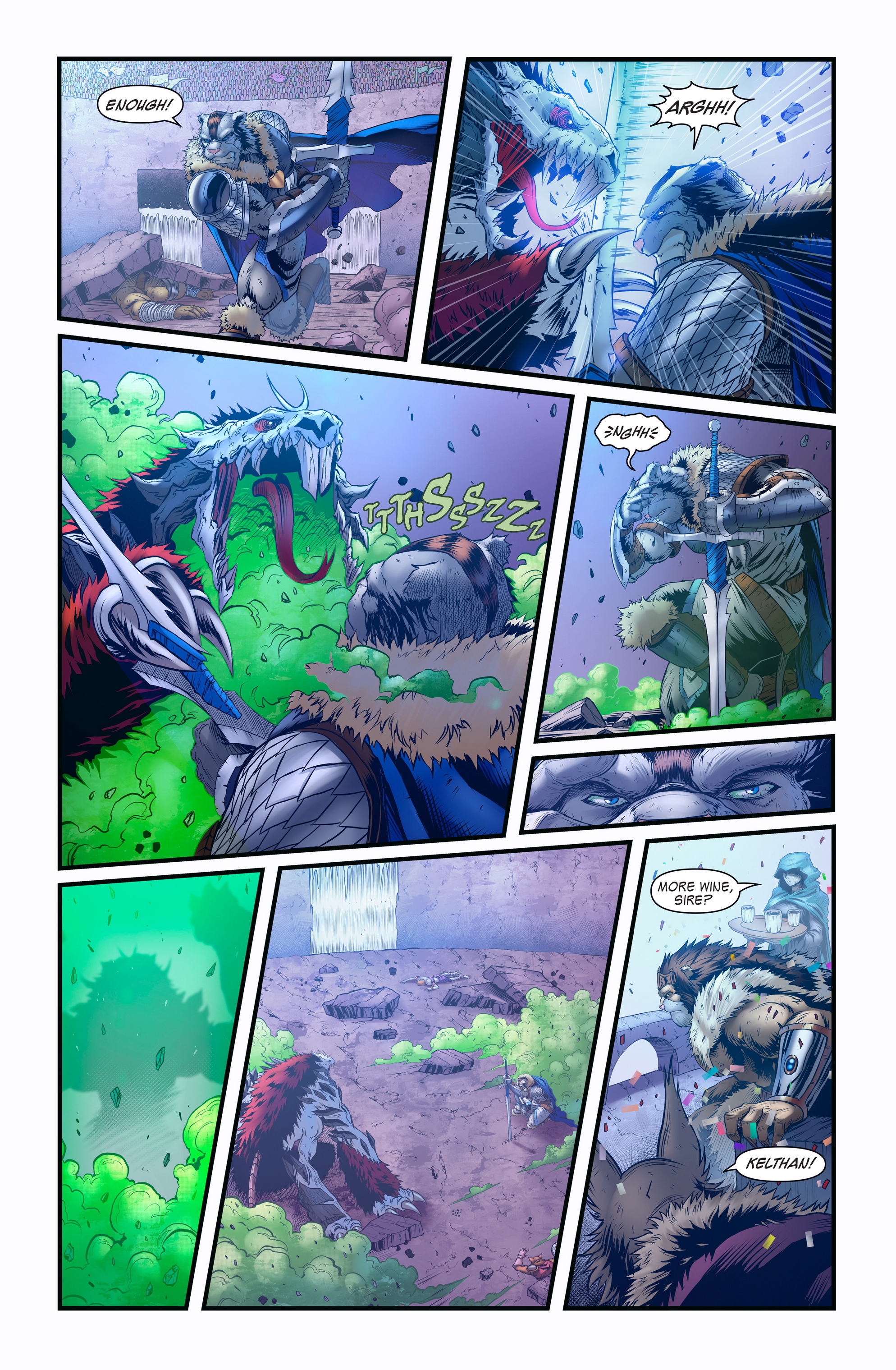 Read online Battlecats (2019) comic -  Issue #1 - 10