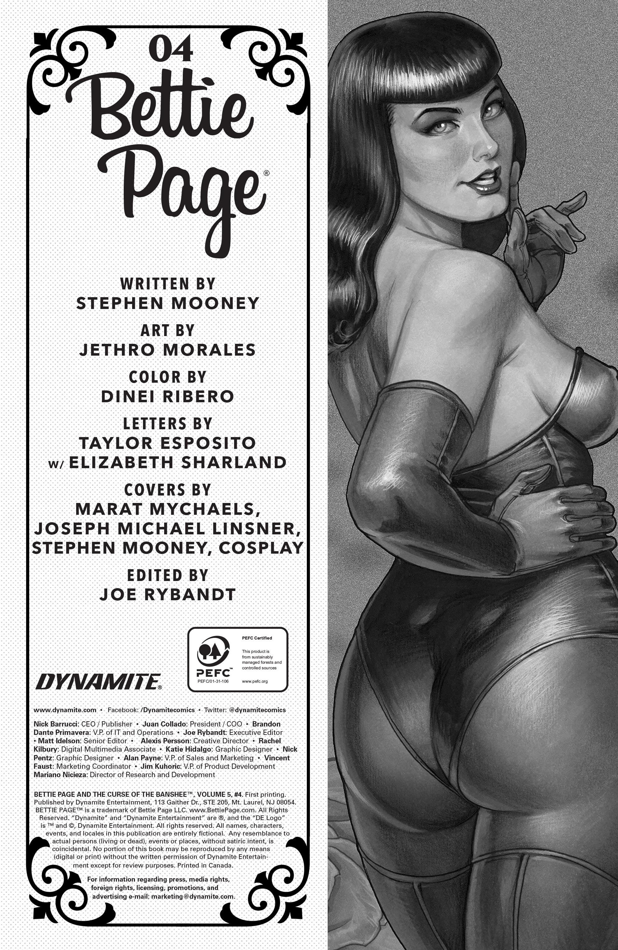 Read online Bettie Page & The Curse of the Banshee comic -  Issue #4 - 6