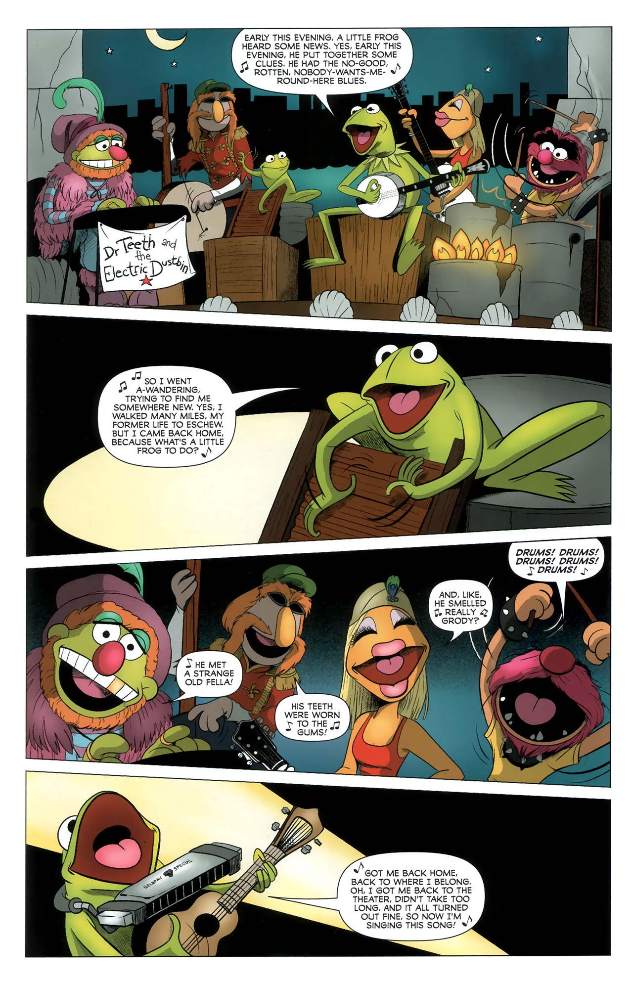 Read online The Muppet Show: The Comic Book comic -  Issue #6 - 21