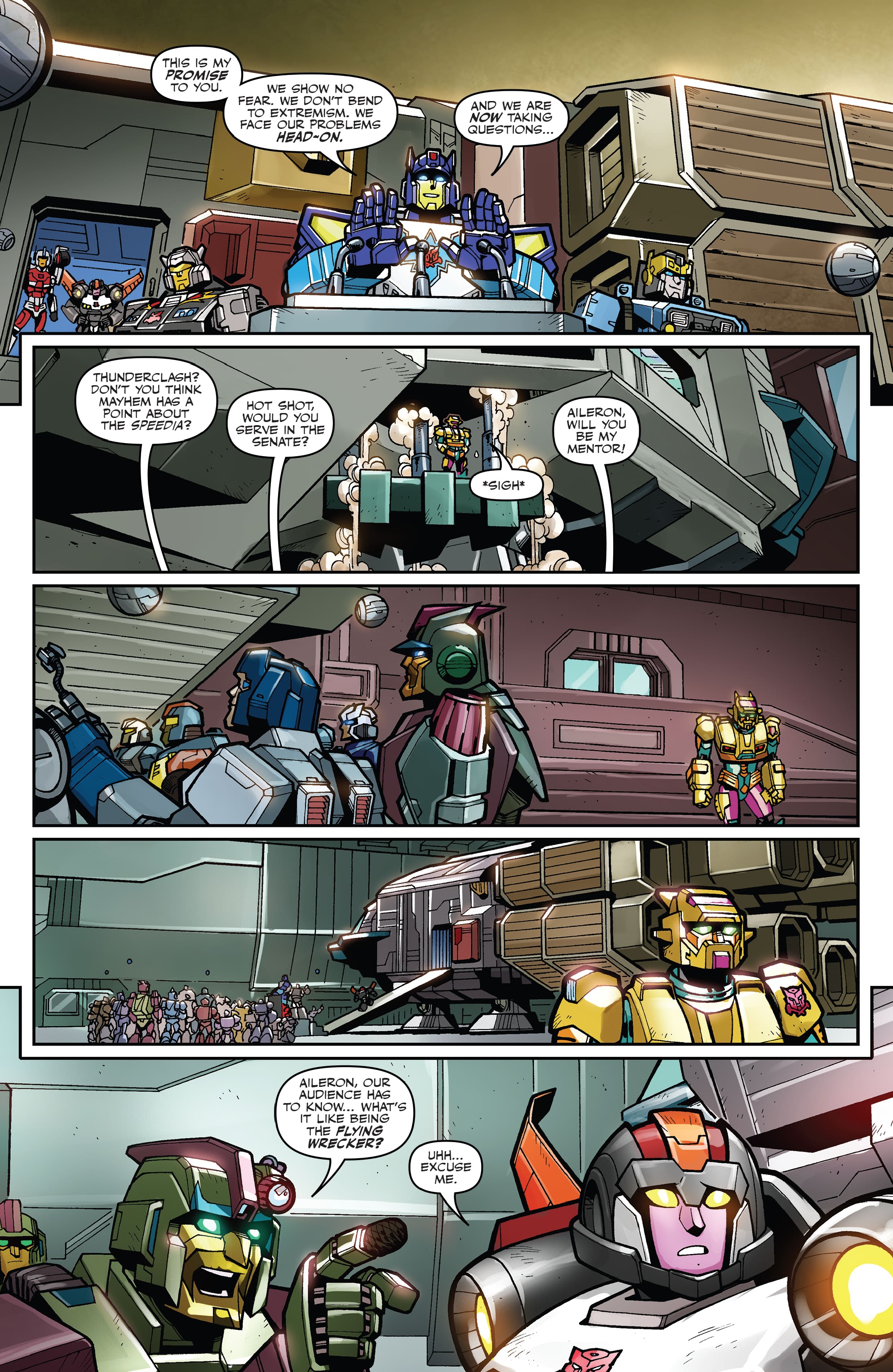 Read online Transformers: Wreckers-Tread and Circuits comic -  Issue #1 - 16