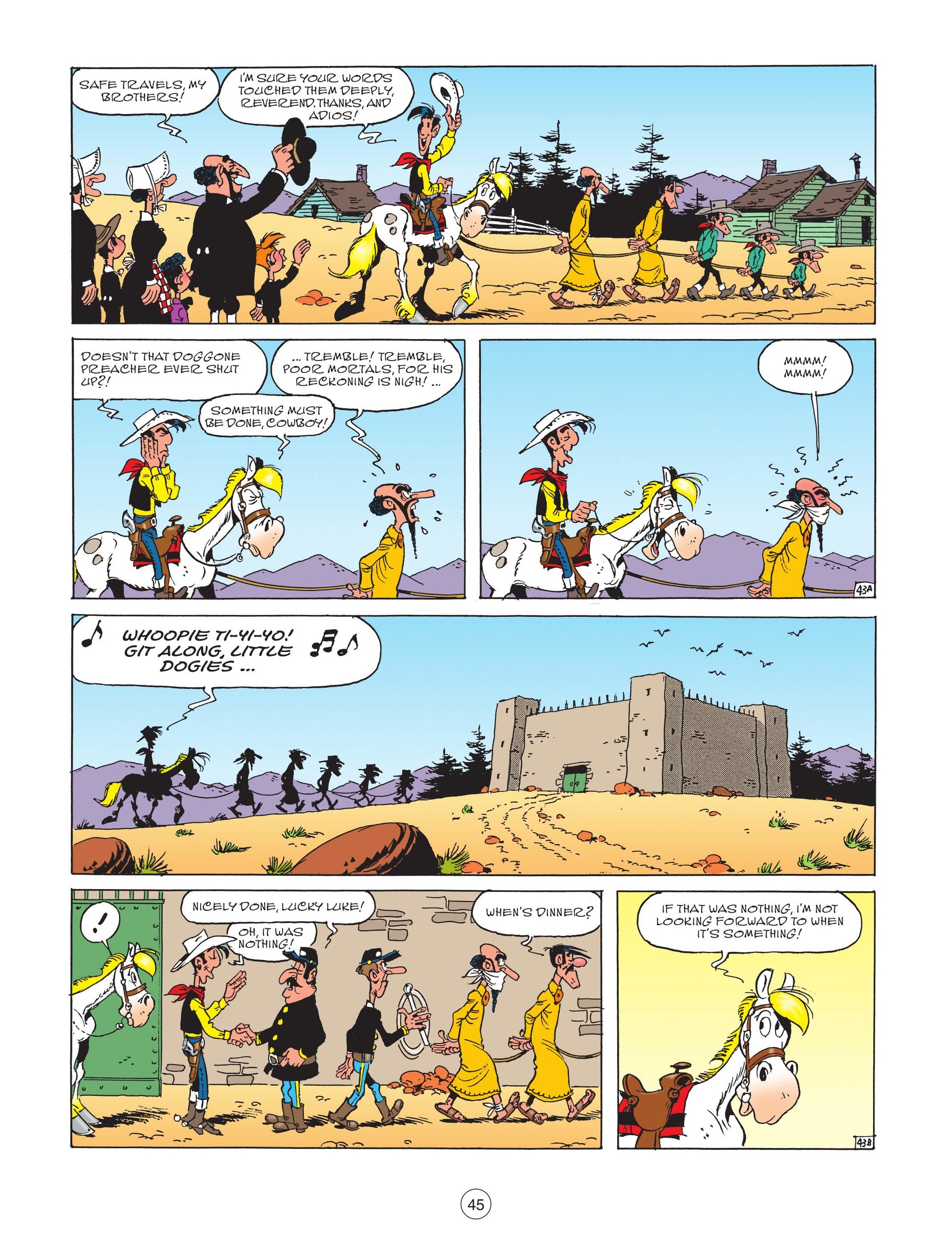 Read online A Lucky Luke Adventure comic -  Issue #73 - 47