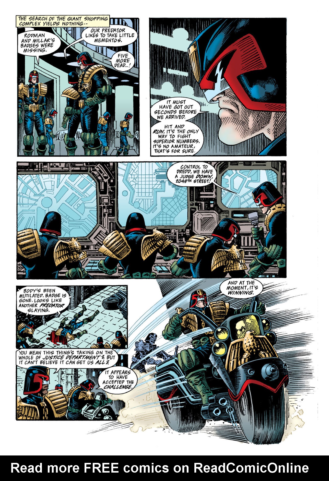 Read online Judge Dredd: The Complete Case Files comic -  Issue # TPB 27 - 271