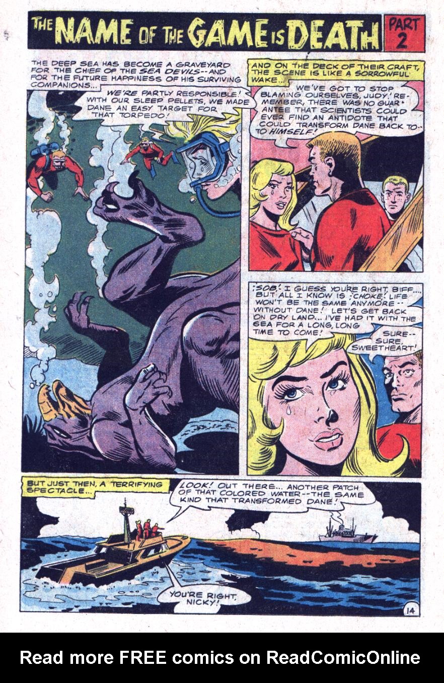 Read online Sea Devils comic -  Issue #35 - 21